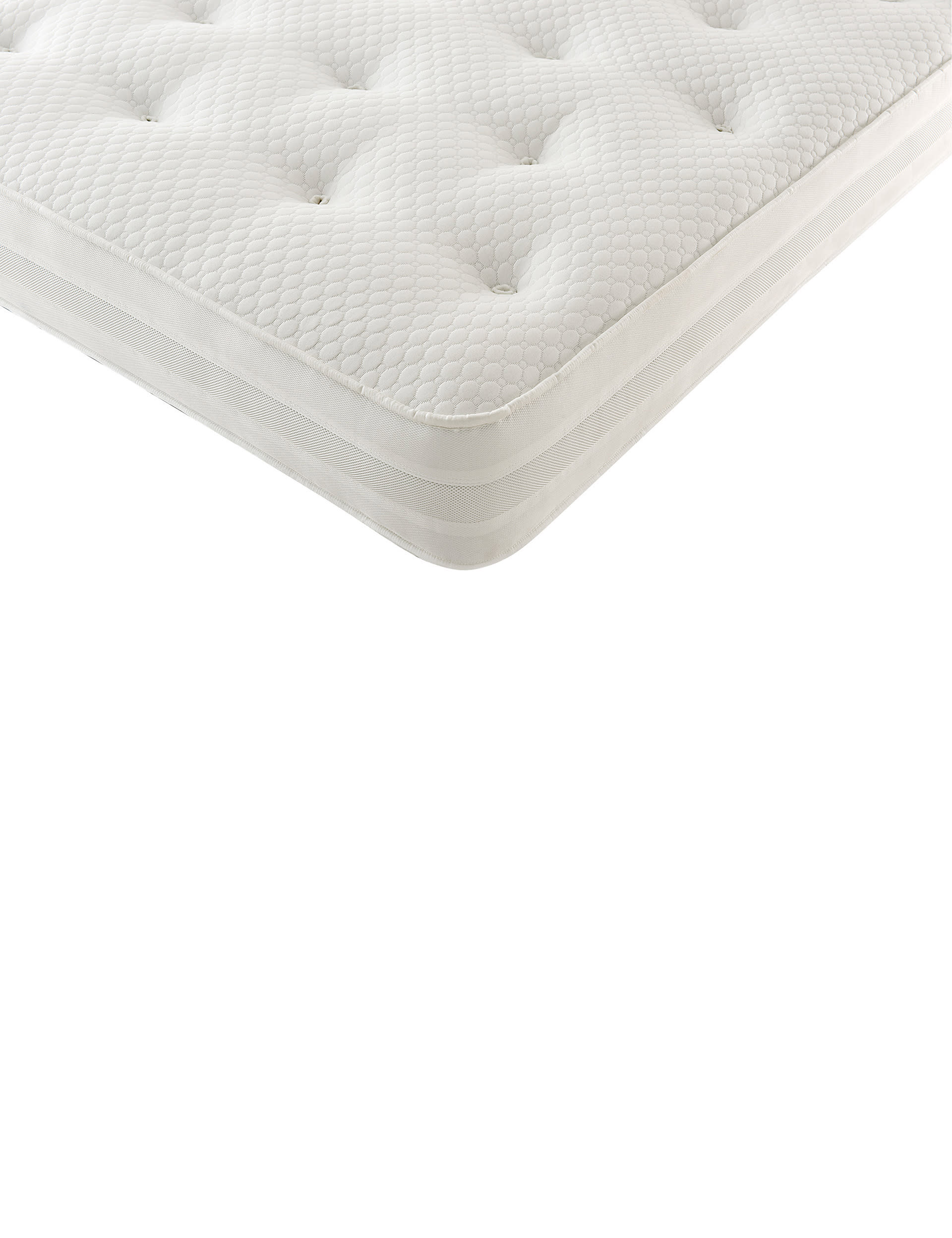 Silentnight Comfort 1000 Pocket Spring Mattress - 4FT6 - White, White