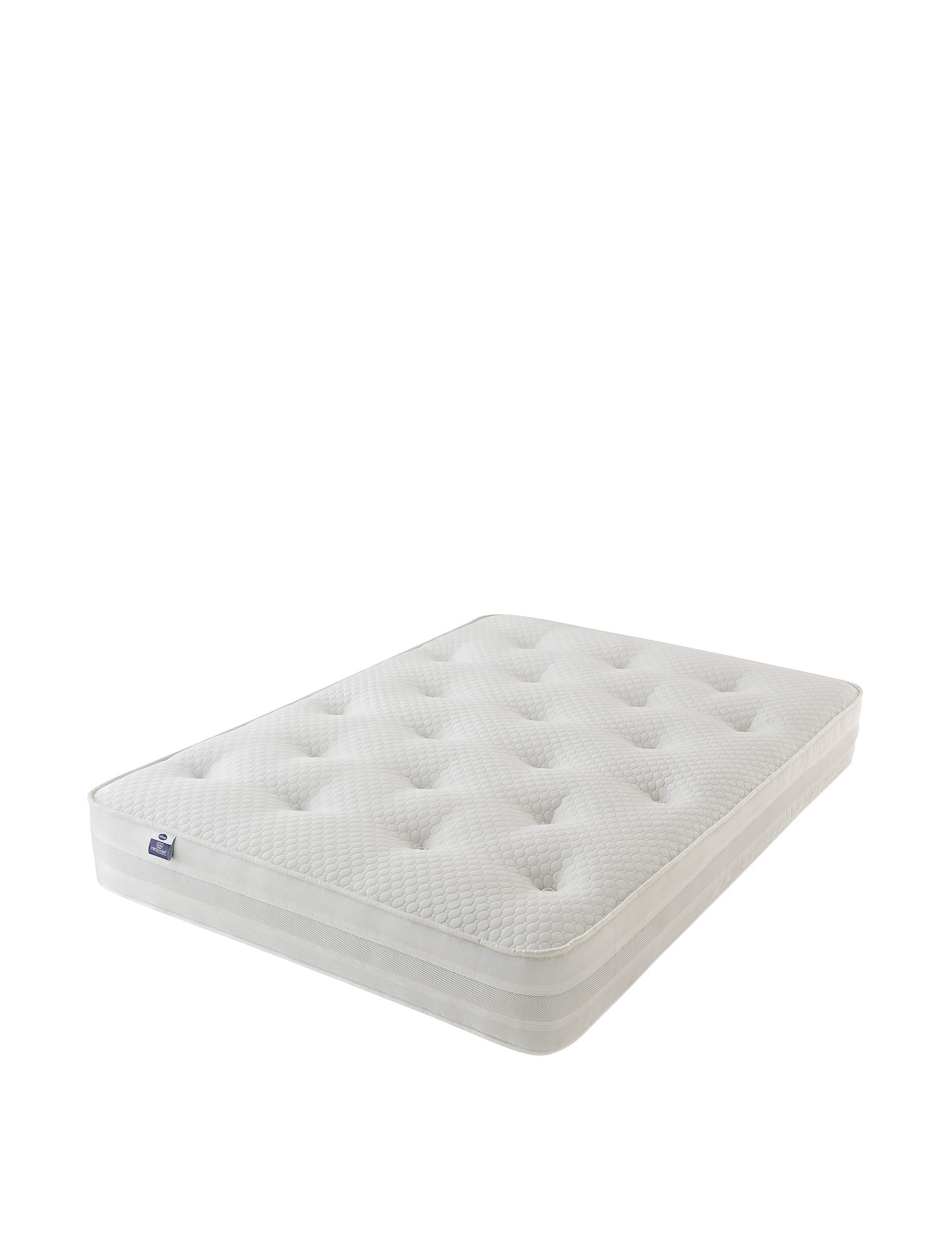 Silentnight Comfort 1000 Pocket Spring Mattress - 5FT - White, White