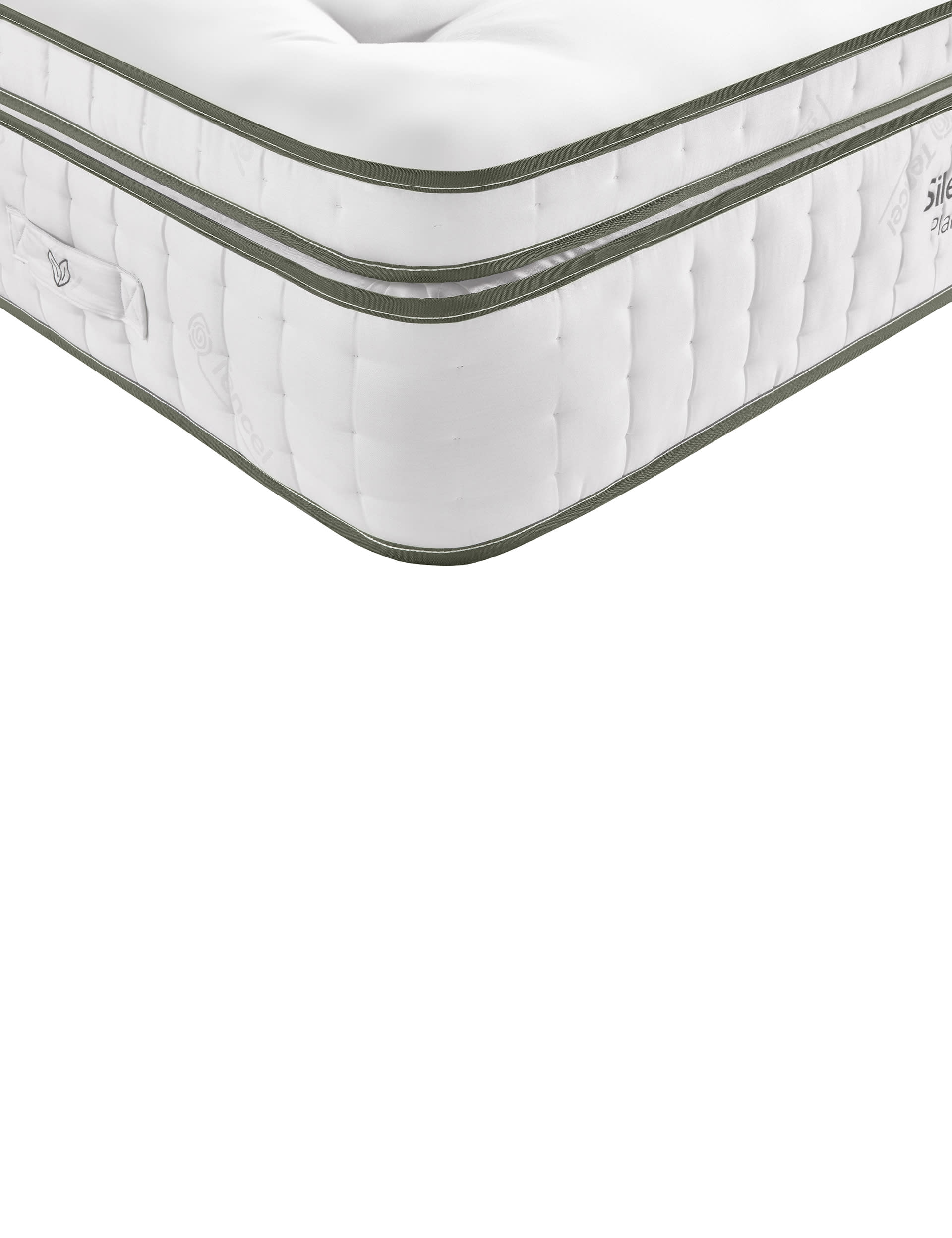 Silentnight Hypoallergenic 1800 Pocket Spring Mattress - 5FT - White, White