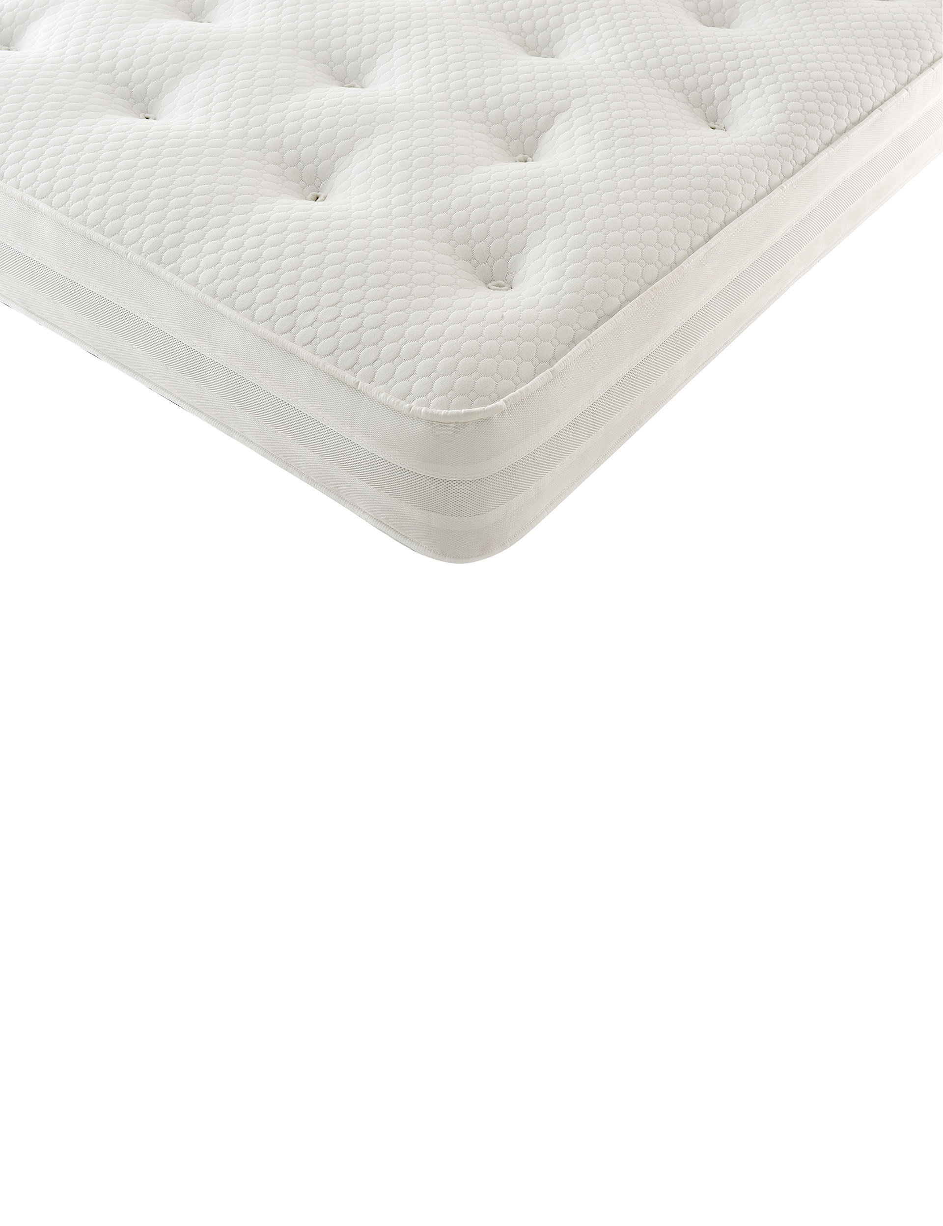 Silentnight Ortho 1400 Pocket Sprung Mattress - 6FT - White, White