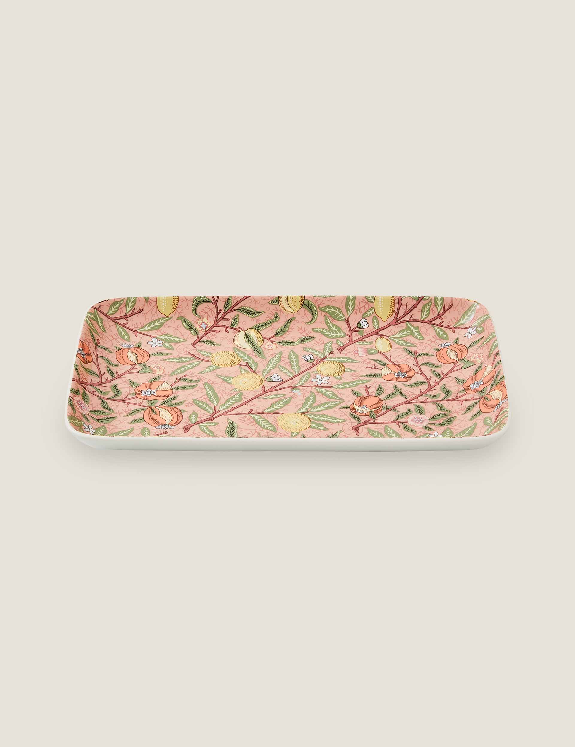 Morris & Co Morris & Co. Fruit Serving Tray - Pink, Pink