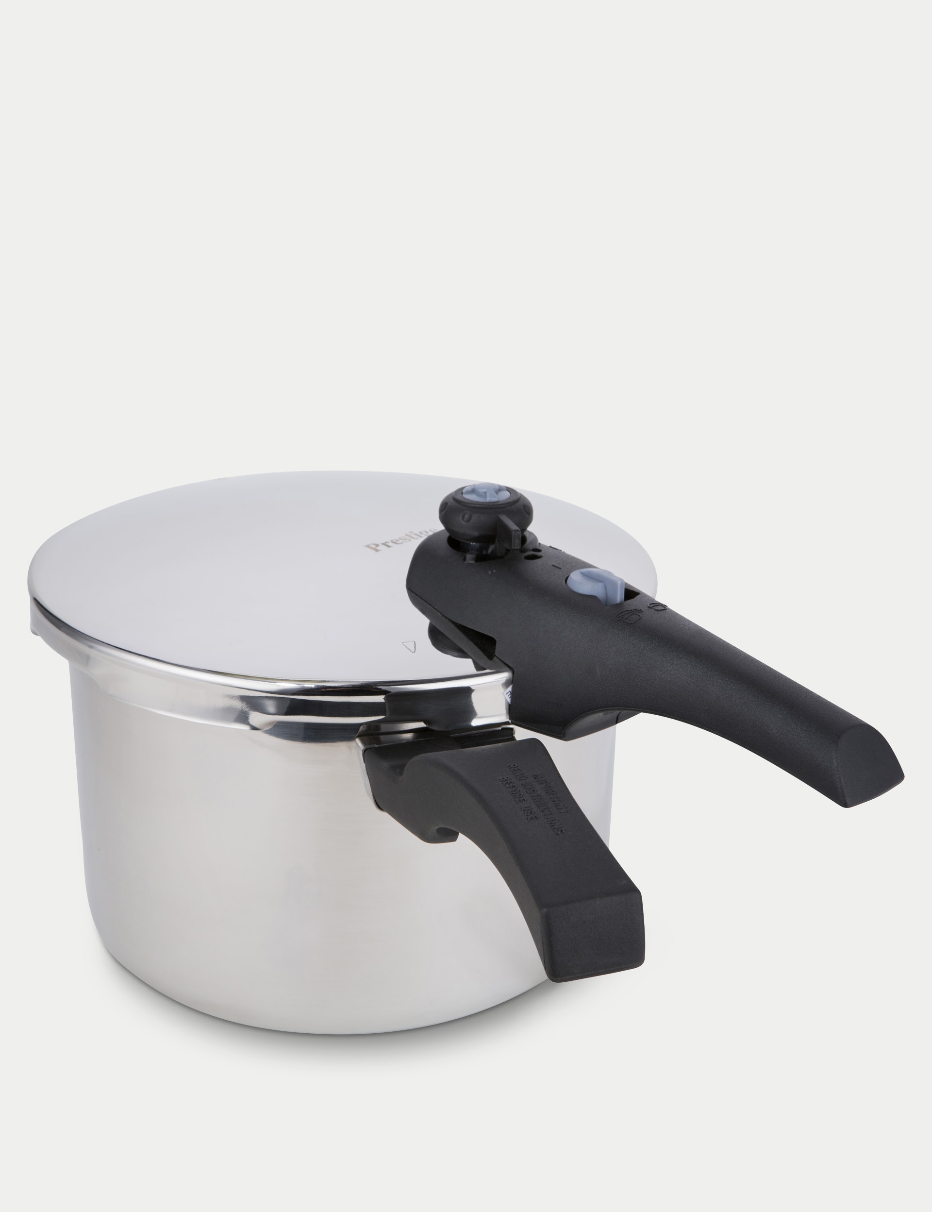 Prestige Stainless Steel Pressure Cooker - Silver, Silver