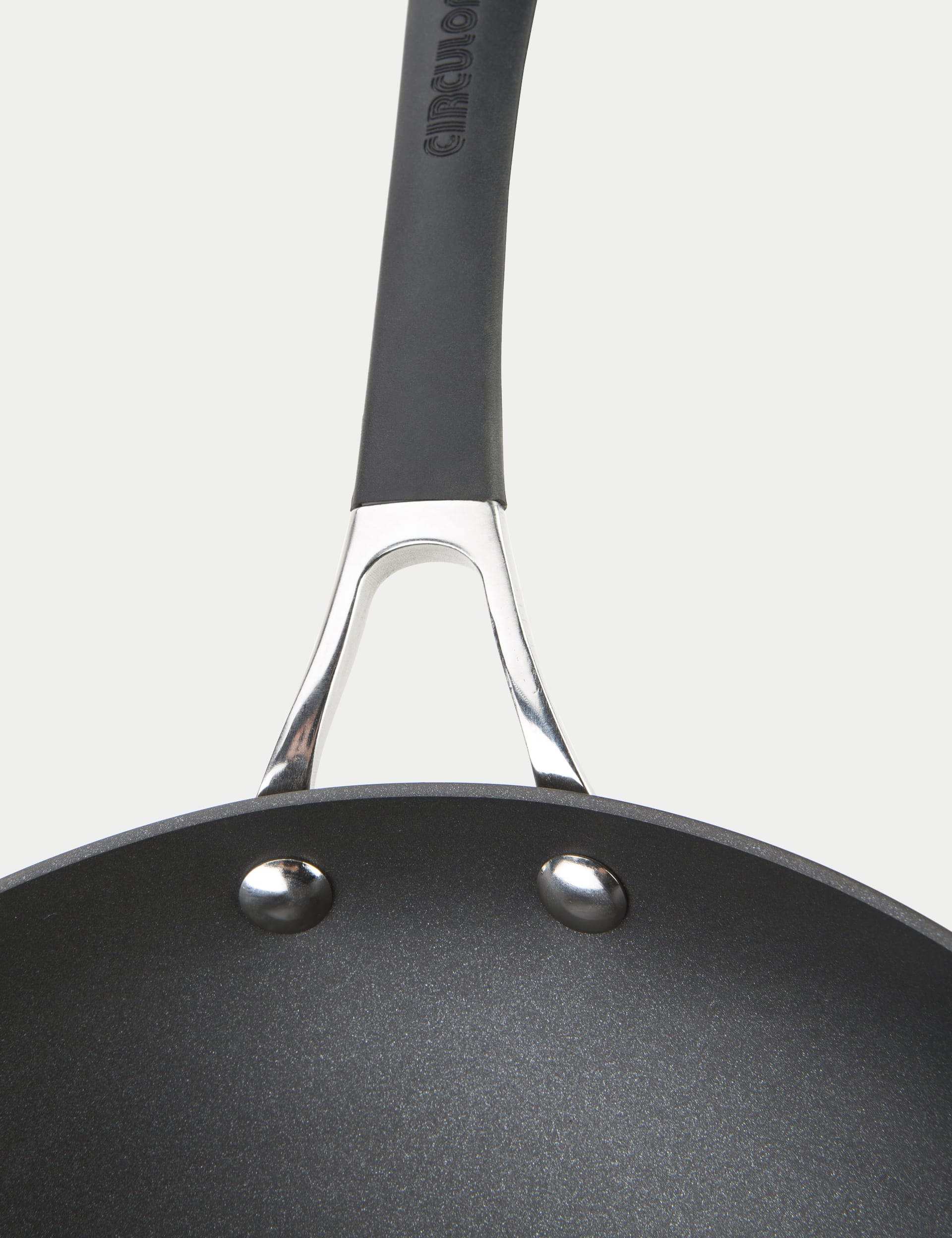 Circulon Hard Anodised 25cm Frying Pan - Black, Black