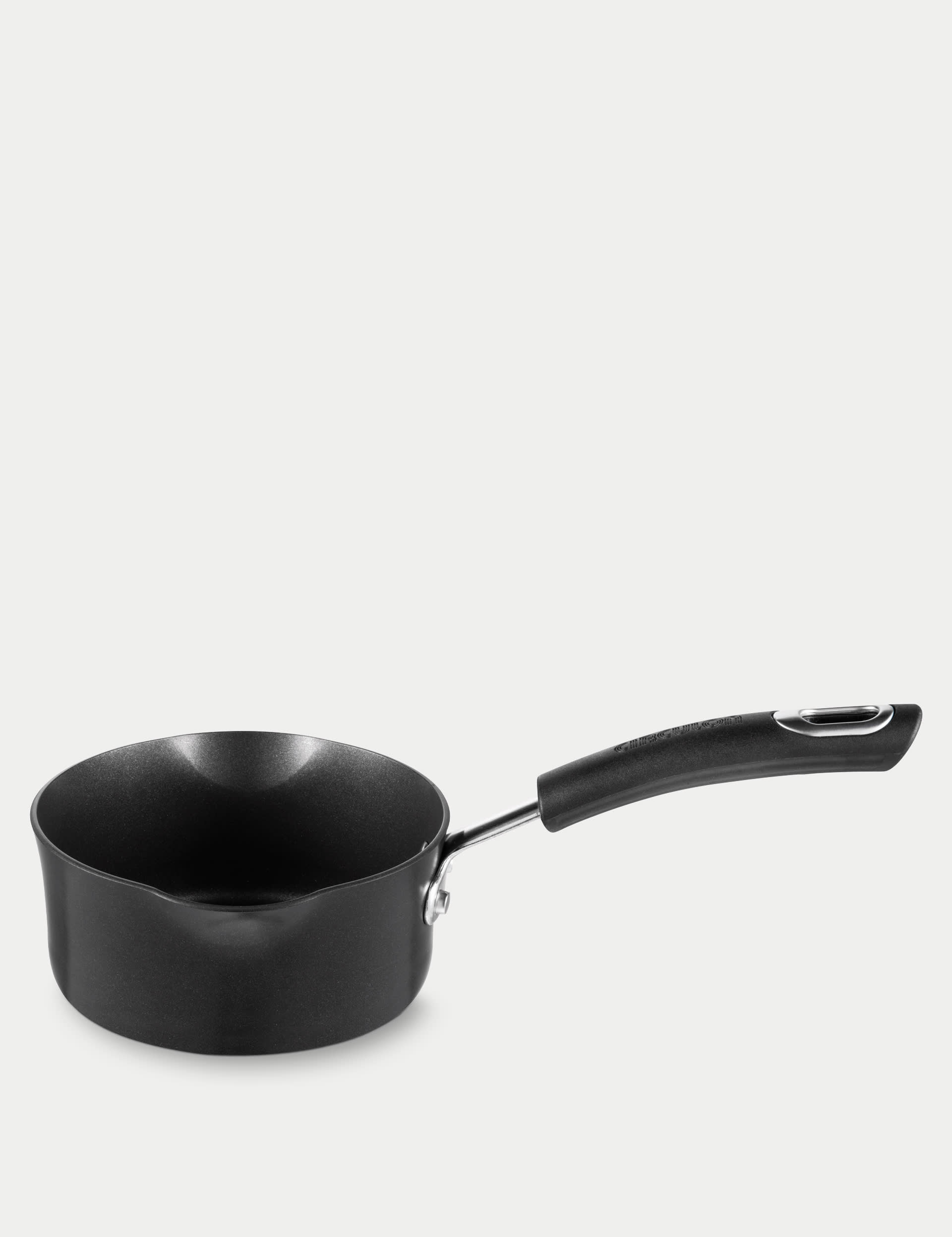 Circulon Hard Anodised 14cm Milk Pan - Black, Black