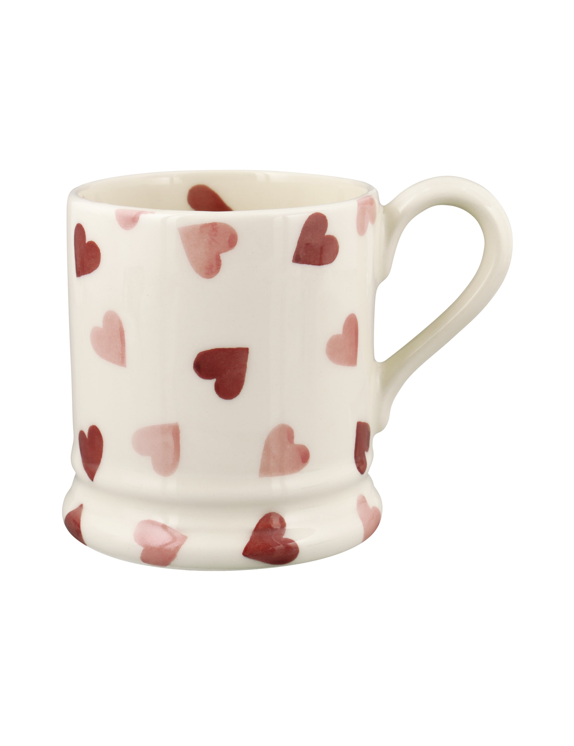 Emma Bridgewater Pink Hearts Mug - Pink Mix, Pink Mix