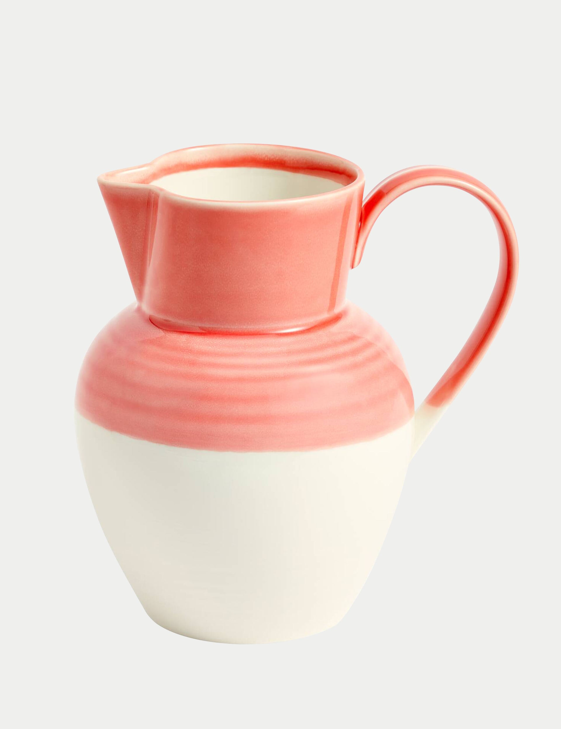 Royal Doulton Glazed Jug - Coral, Coral