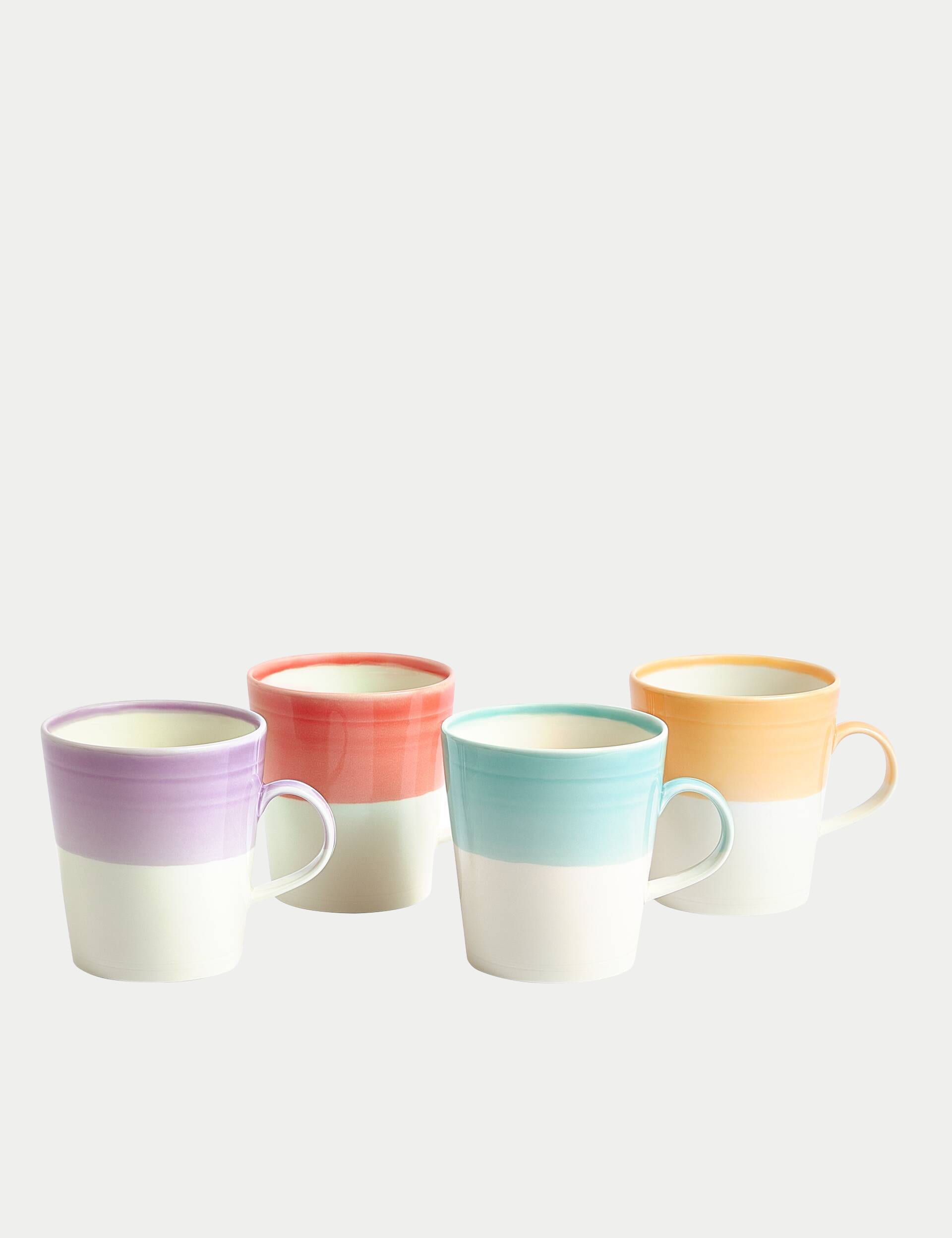 Royal Doulton Set of 4 1815 Dipped Mugs - Multi, Multi