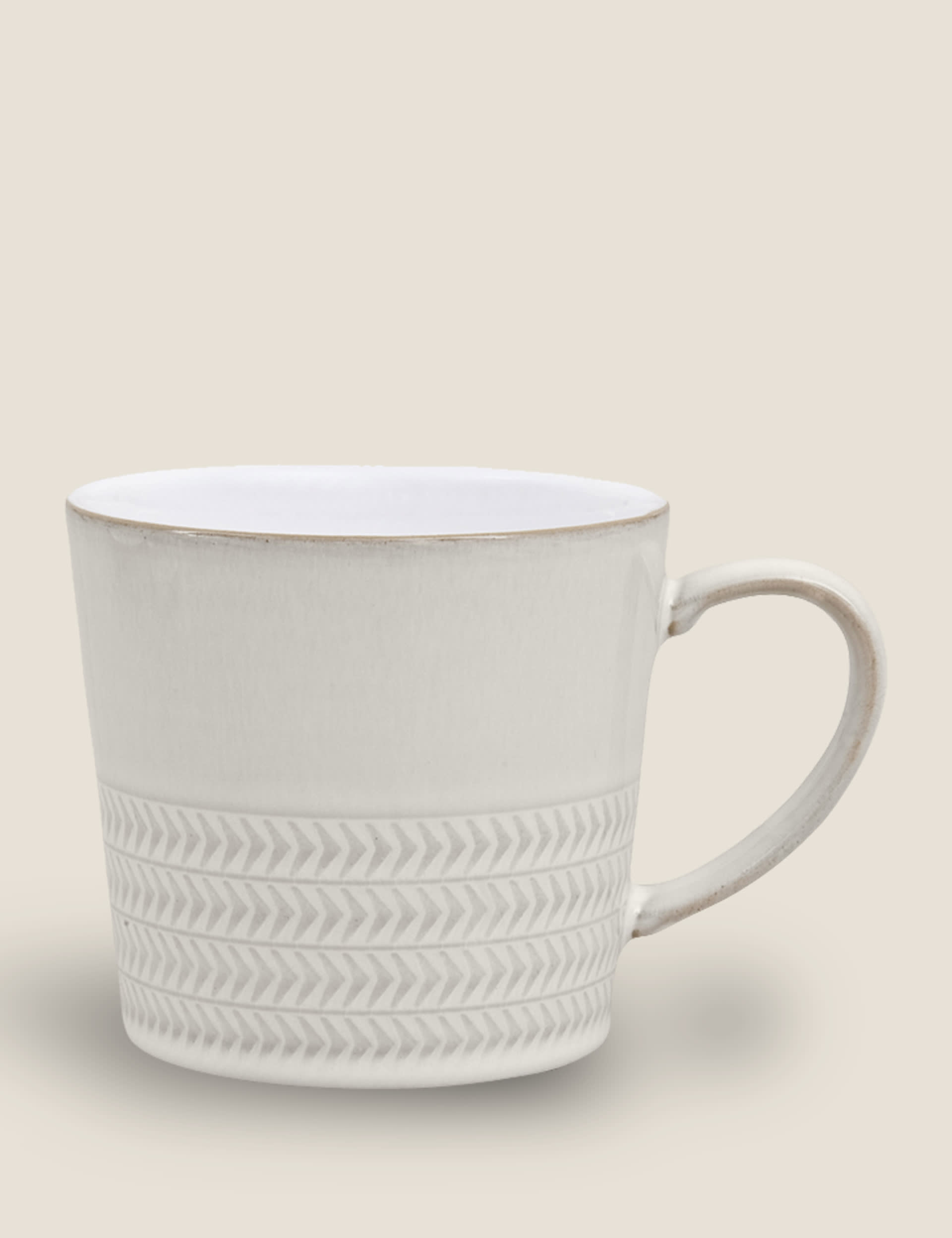 Denby Set of 2 Natural Canvas Mugs, Natural