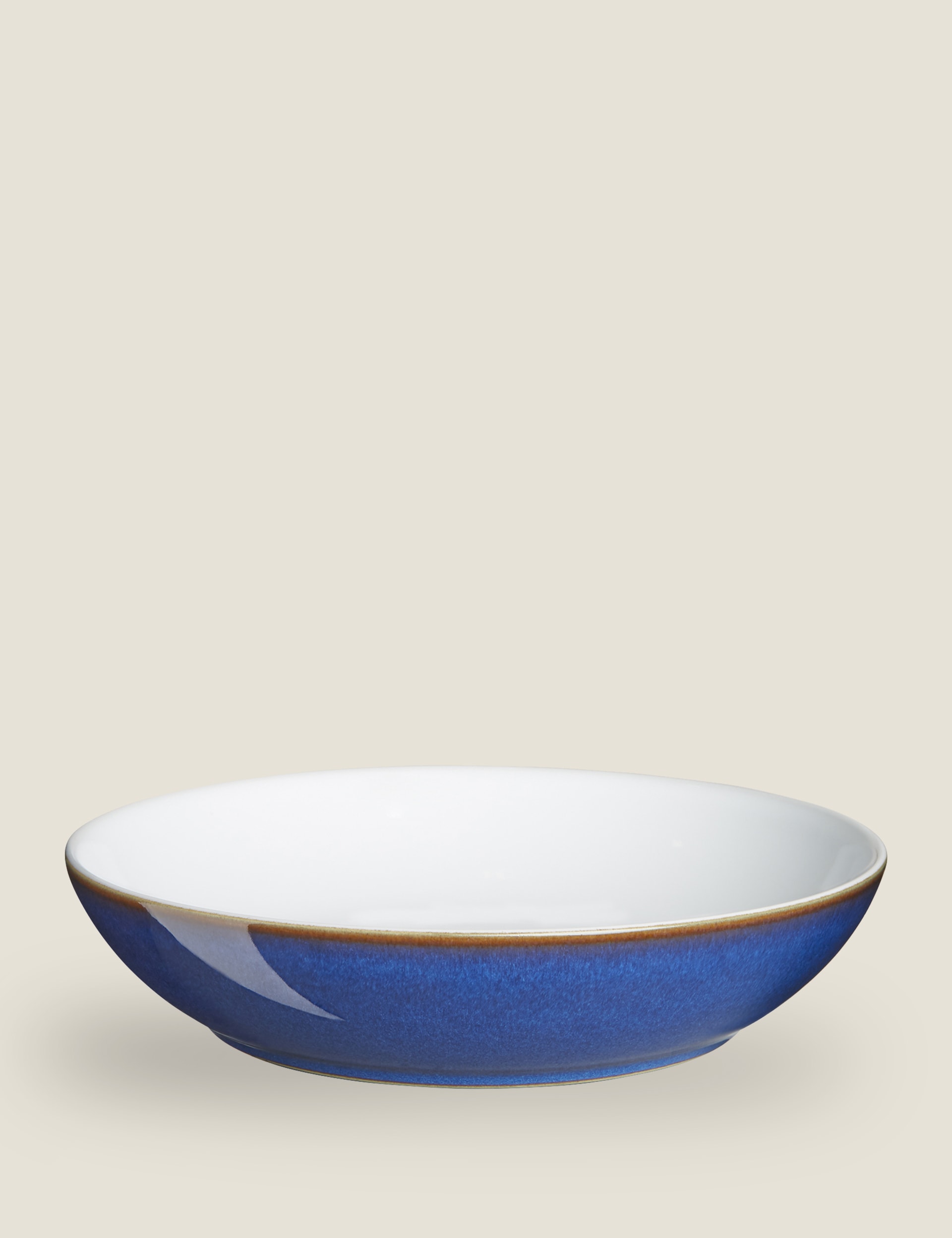 Denby Set of 4 Imperial Blue Pasta Bowls - Blue Mix, Blue Mix