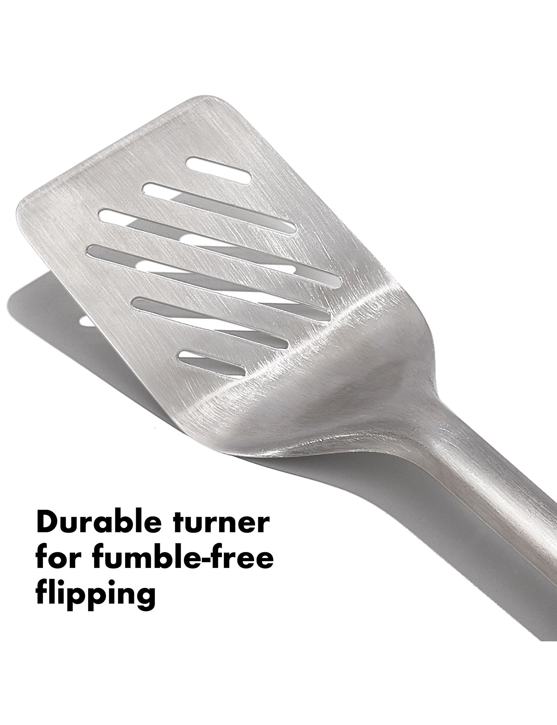 Oxo Good Grips Grilling Turner and Tongs Set - Silver, Silver