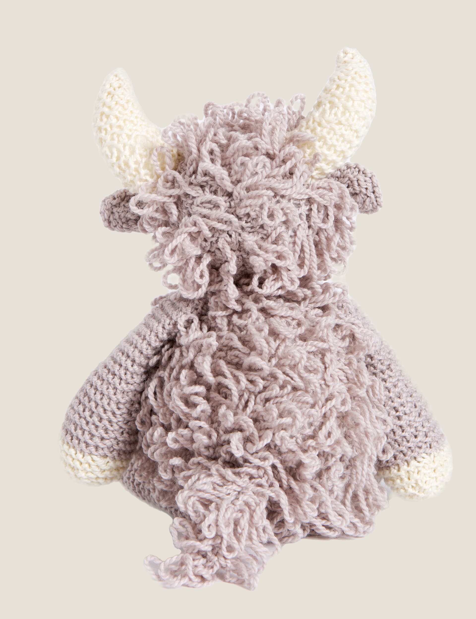 Wool Couture Agnes Cow Knitting Kit - Grey, Grey