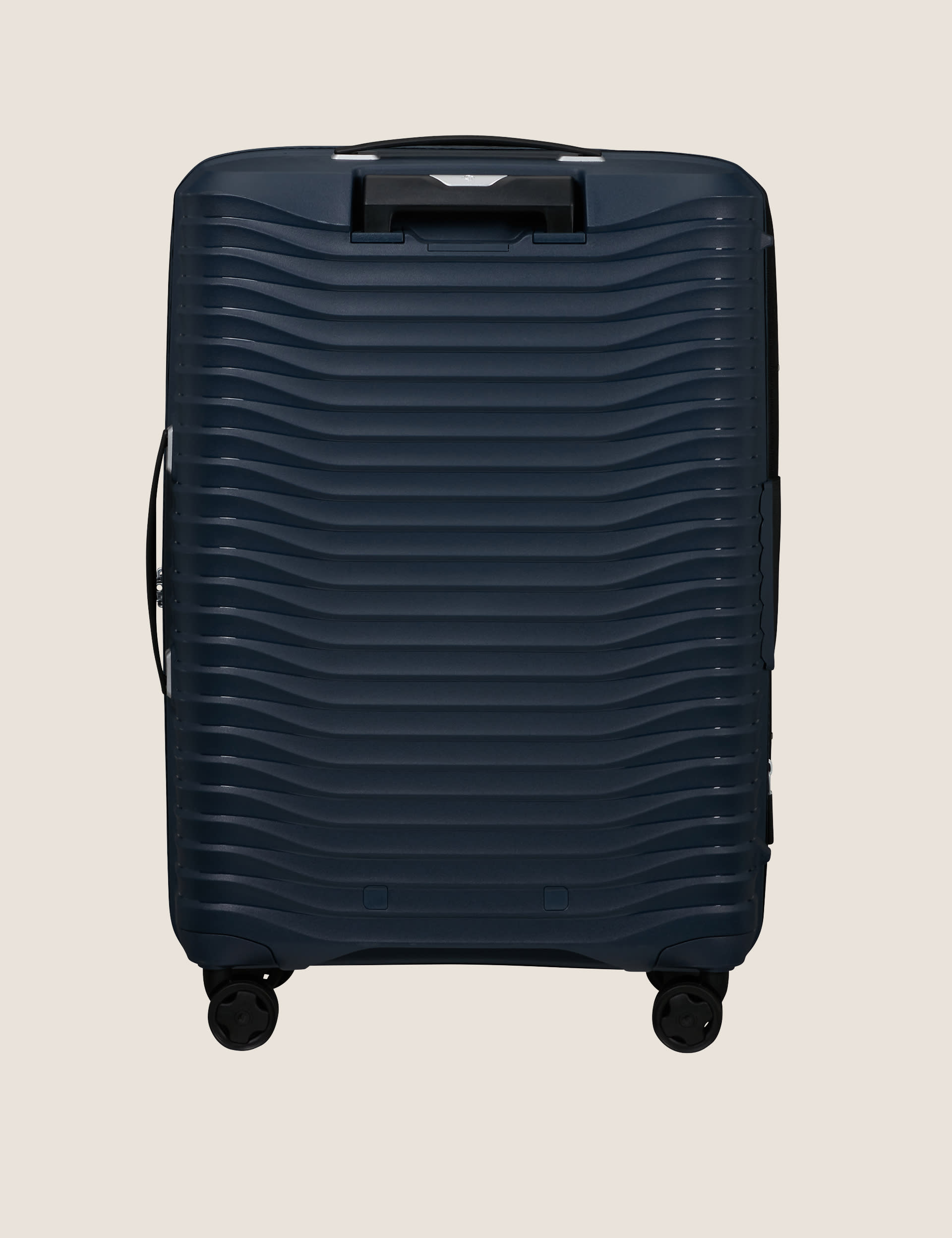 Samsonite Upscape 4 Wheel Hard Shell Medium Suitcase - Dark Blue, Dark Blue