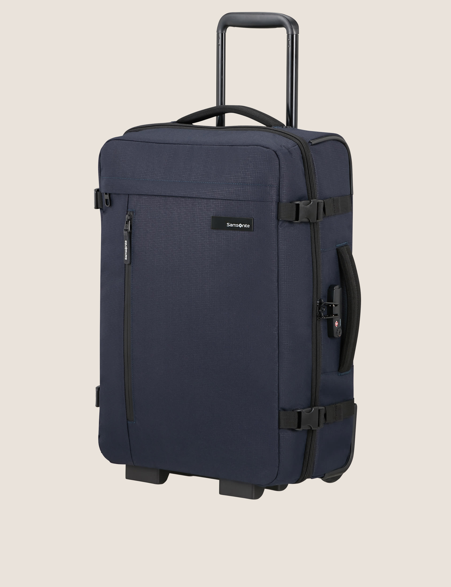 Samsonite Roader 2 Wheel Soft Cabin Suitcase - Dark Blue, Dark Blue