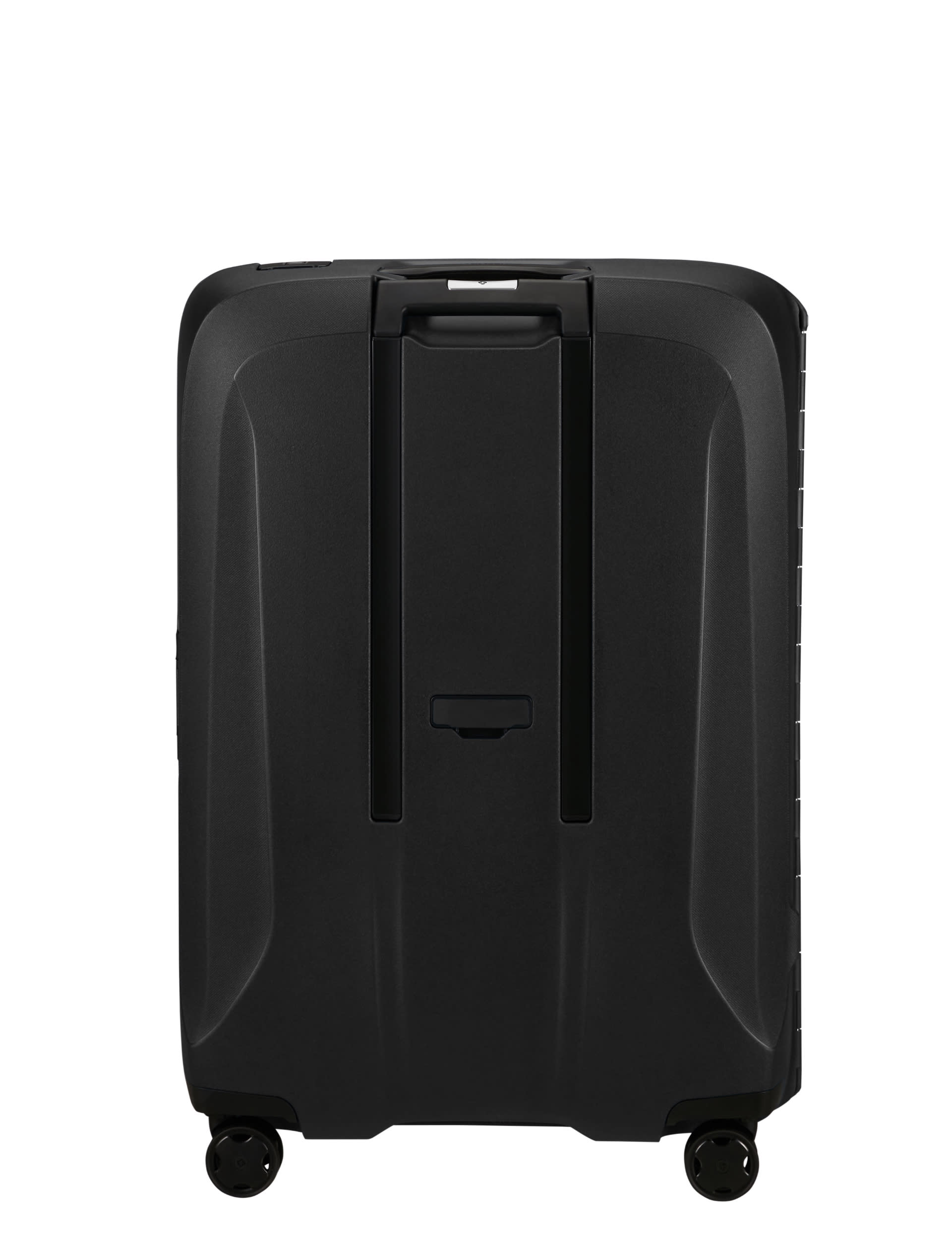 Samsonite Essens 4 Wheel Hard Shell Large Suitcase - Black, Black