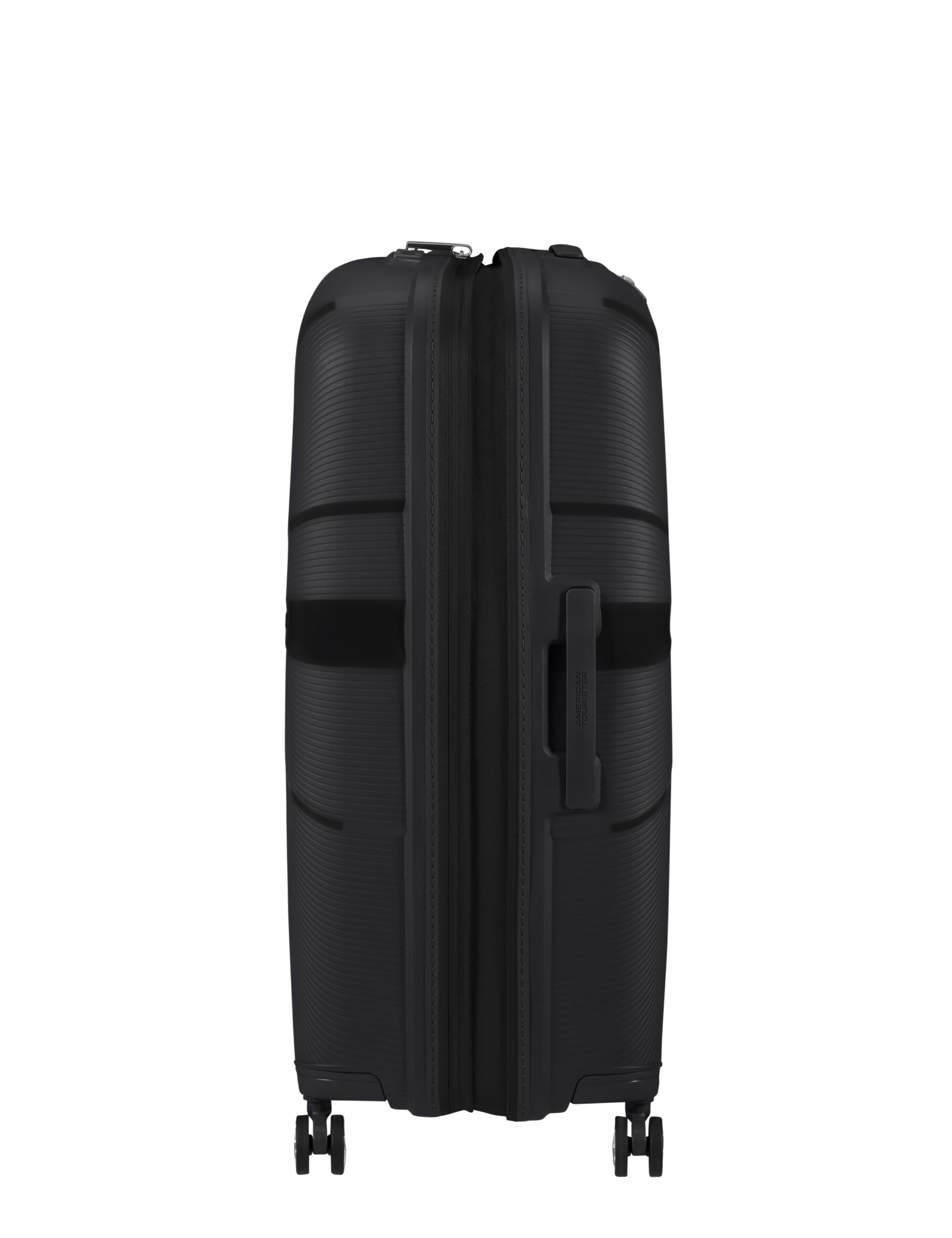 American Tourister Starvibe 4 Wheel Hard Shell Large Suitcase - Black, Navy,Pink,Black