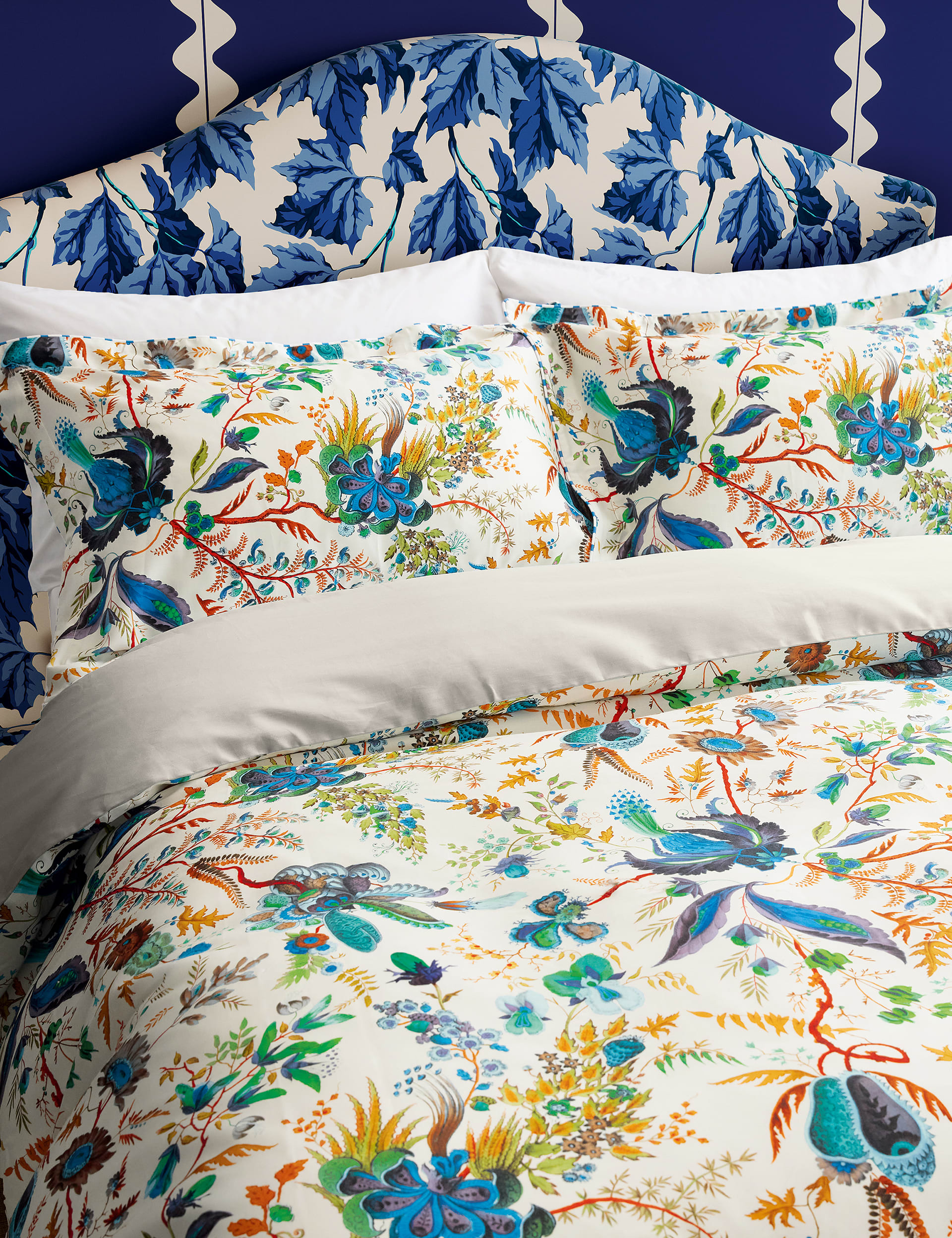 Harlequin Pure Cotton Sateen Wonderland Floral Bedding Set - SGL - Multi, Multi