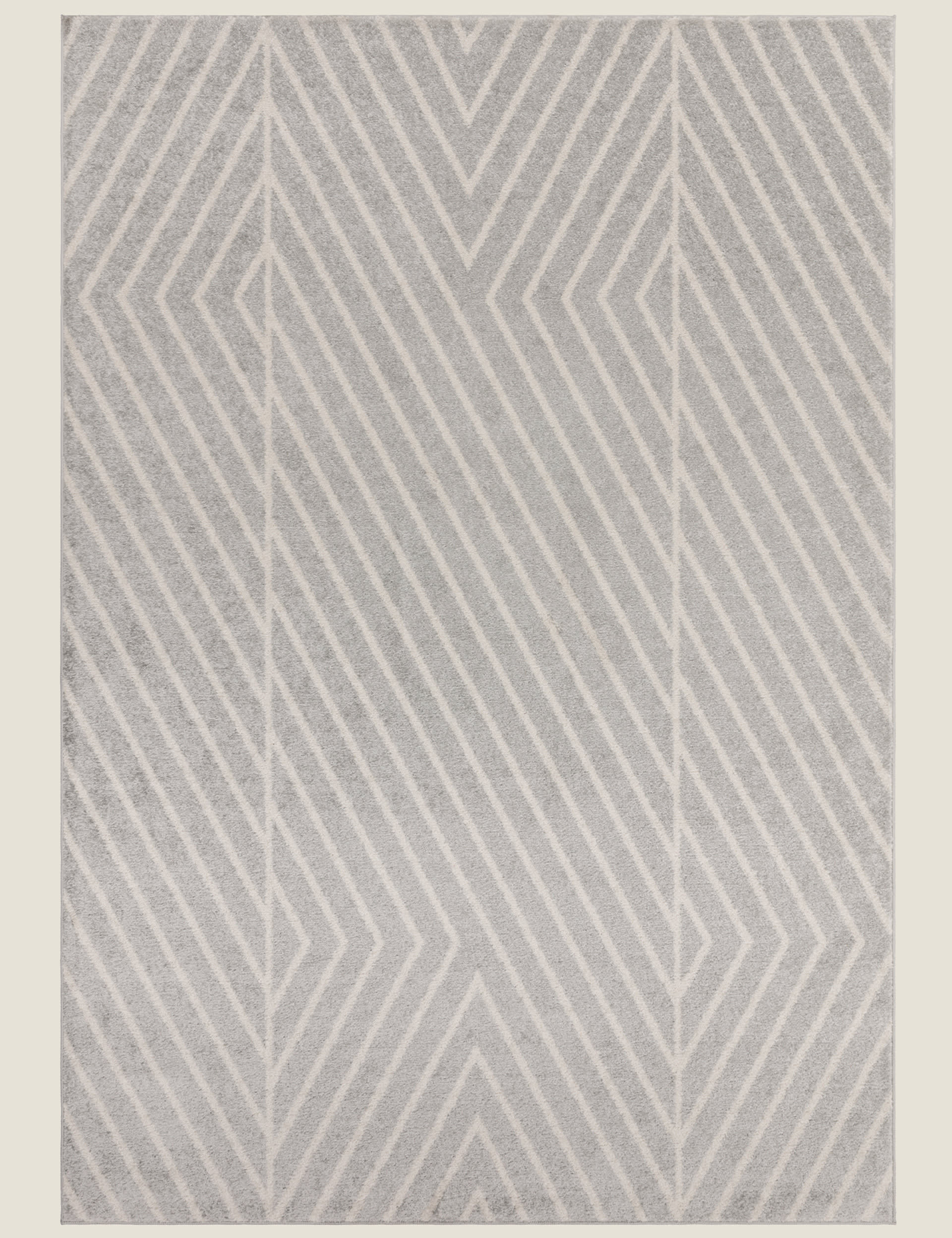 Asiatic Muse Linear Rug - MED - Grey, Grey