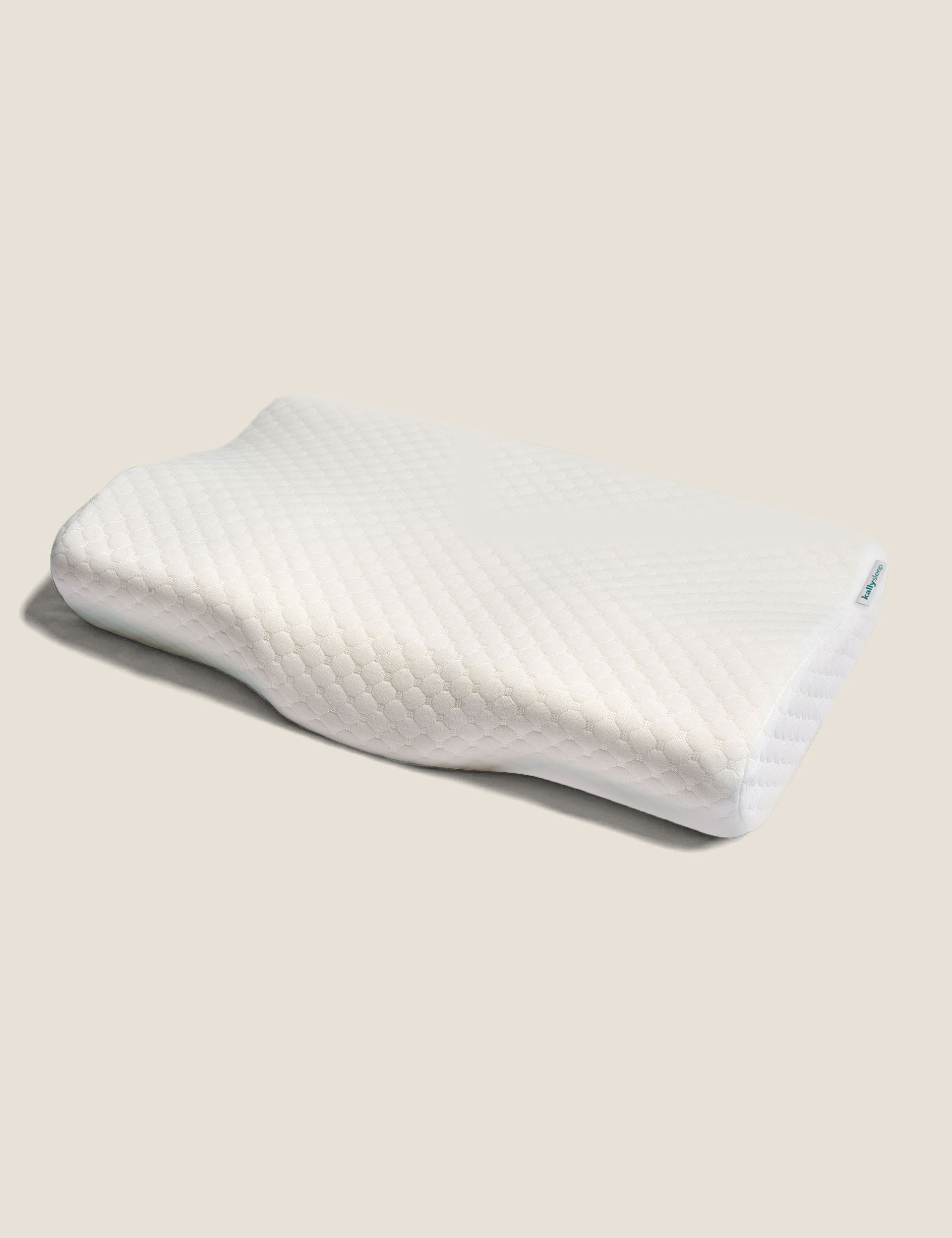 Kally Sleep Neck Pain Firm PIllow - White, White