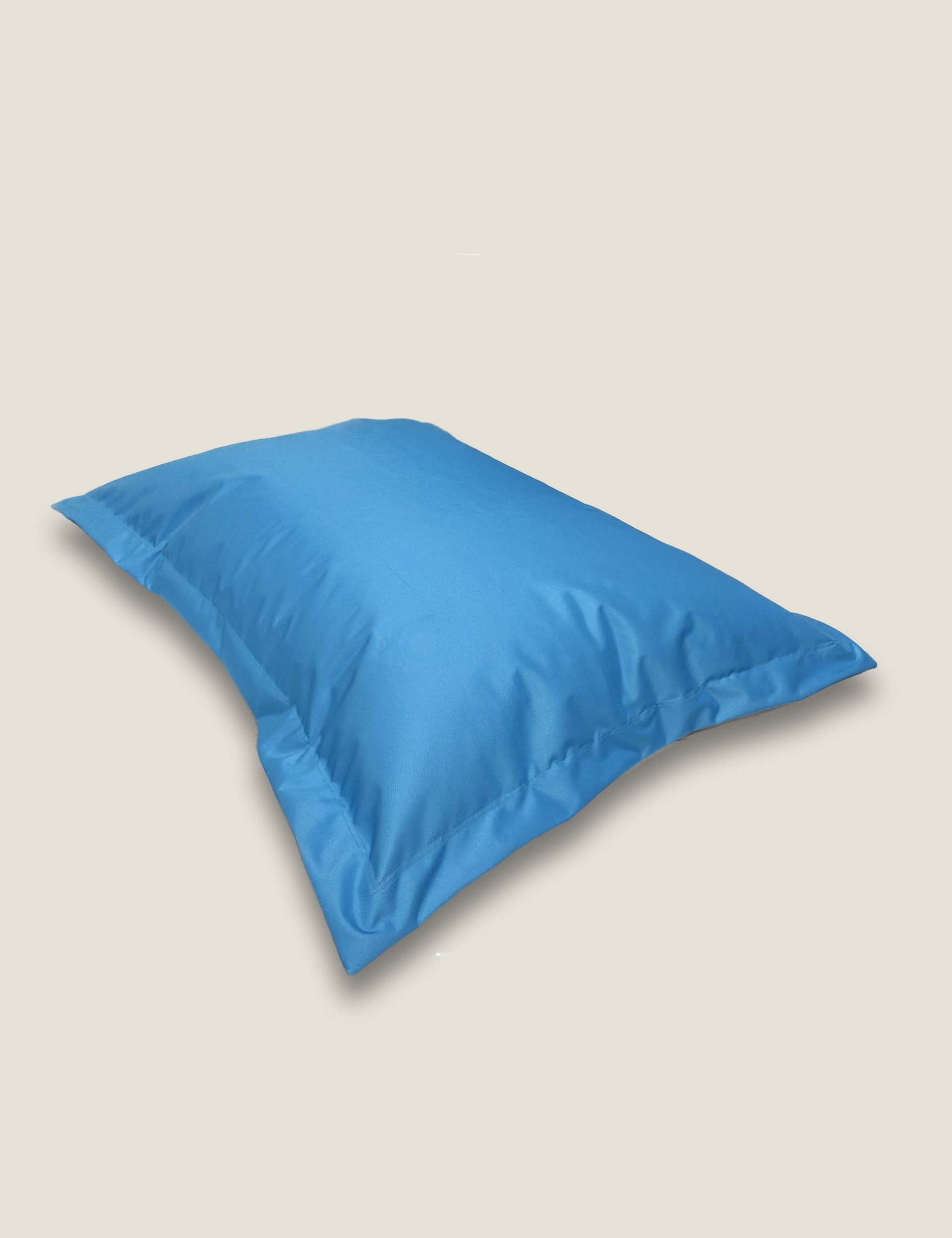 Kaikoo Oversized Outdoor Floor Cushion - Medium Blue Mix, Medium Blue Mix