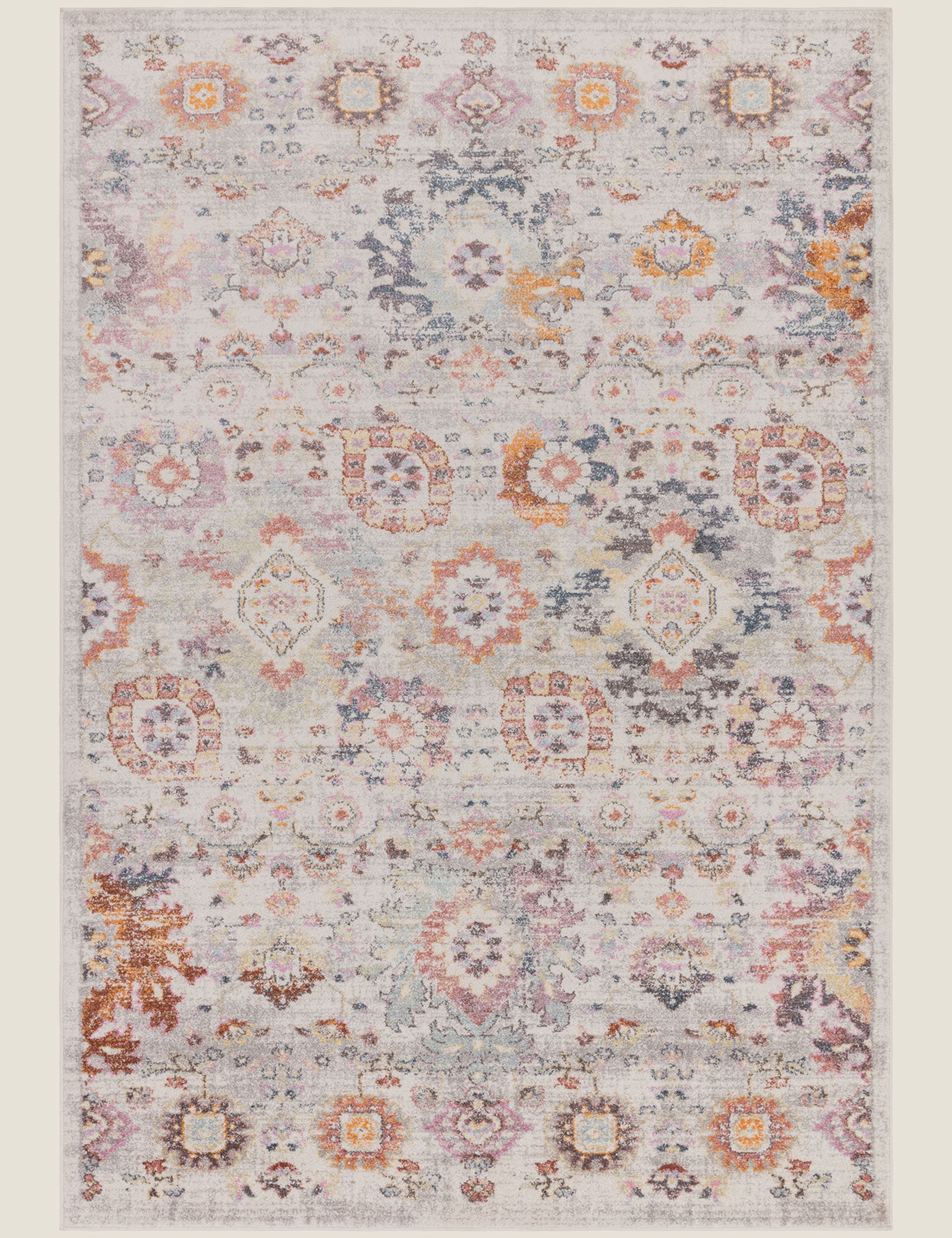 Asiatic Flores Rug - M - Multi, Multi