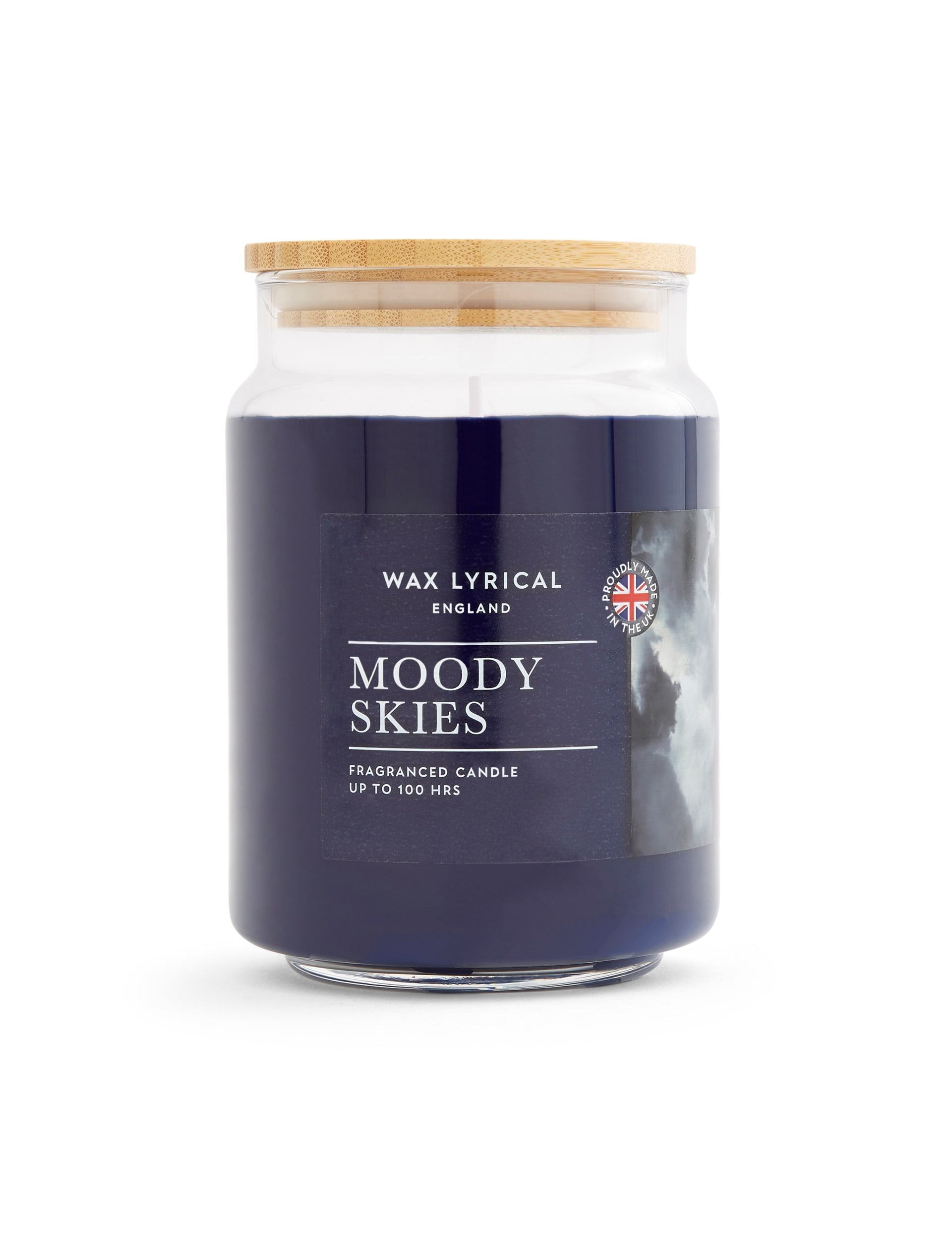 Wax Lyrical Moody Skies Jar Candle - Navy, Navy