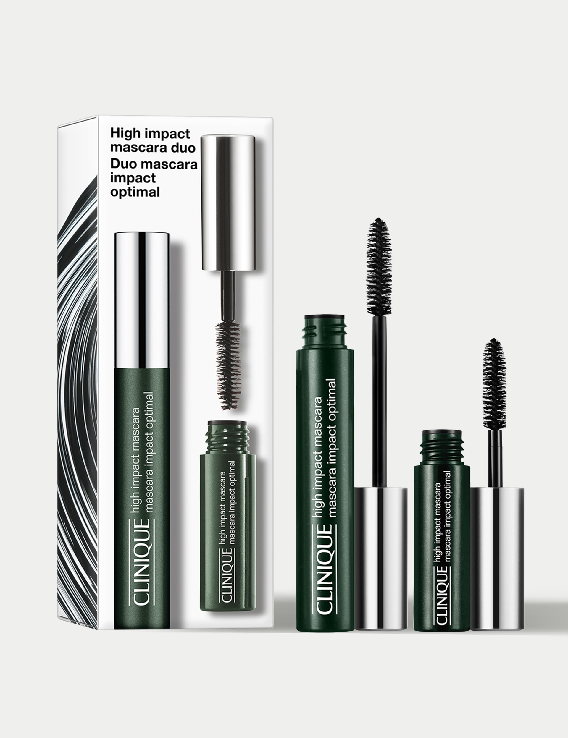 Clinique Women's High Impact Mascara Duo Gift Set - Saving Over 30%