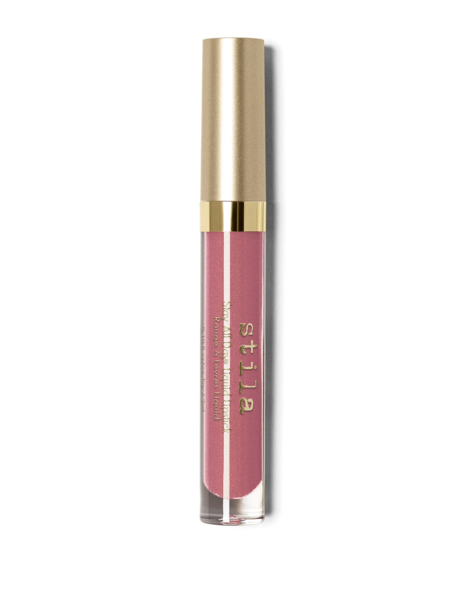 Stila Stay All Day Shimmer Liquid Lipstick 3ml - Dusted Pink, Peach,Rose Pink,Dusted Pink,Pink