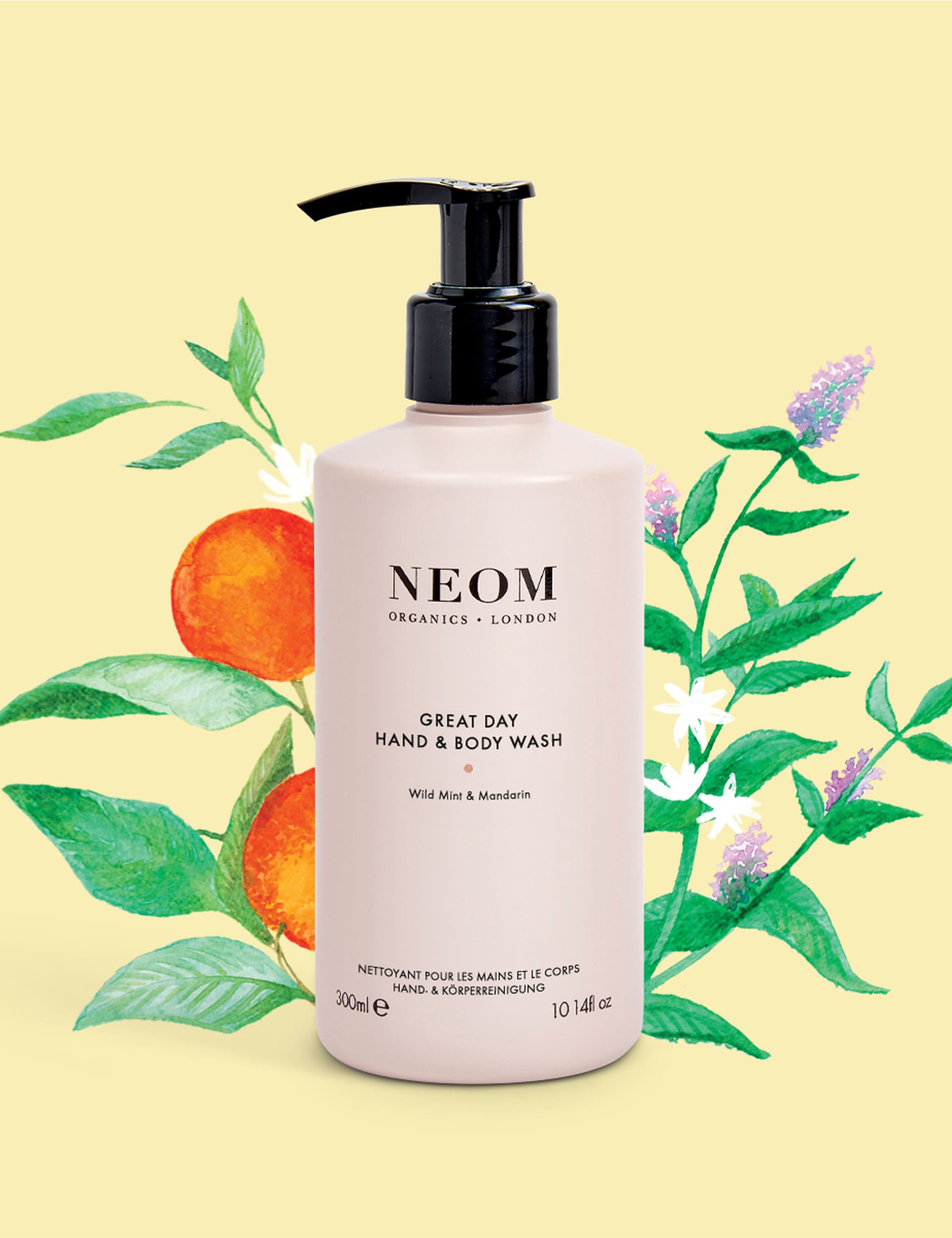 Neom Wellbeing Great Day Body & Hand Wash 300ml