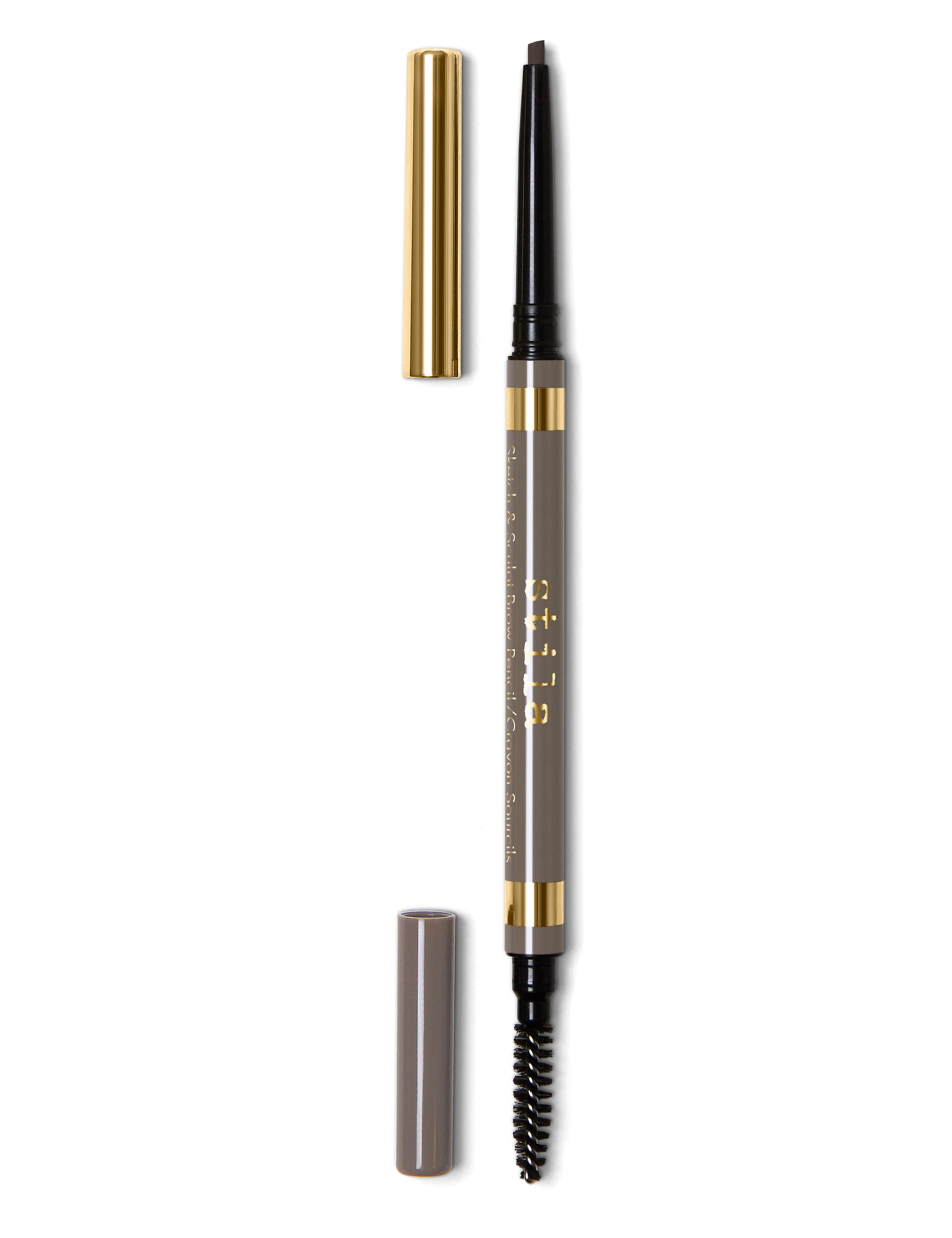 Stila Sketch & Sculpt Brow Pencil 0.4g - Medium Brown, Medium Brown,Dark,Light Brown