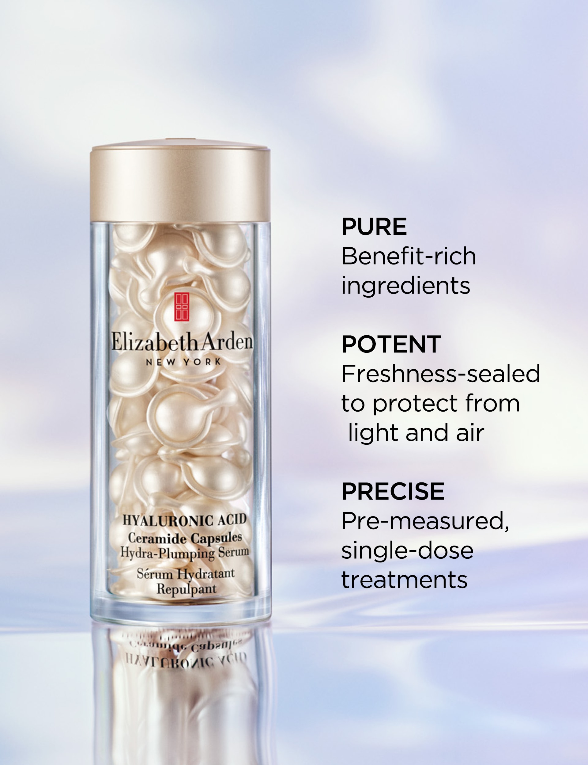 Elizabeth Arden Hyaluronic Acid Ceramide Capsules Hydra-Plumping Serum 60-Piece