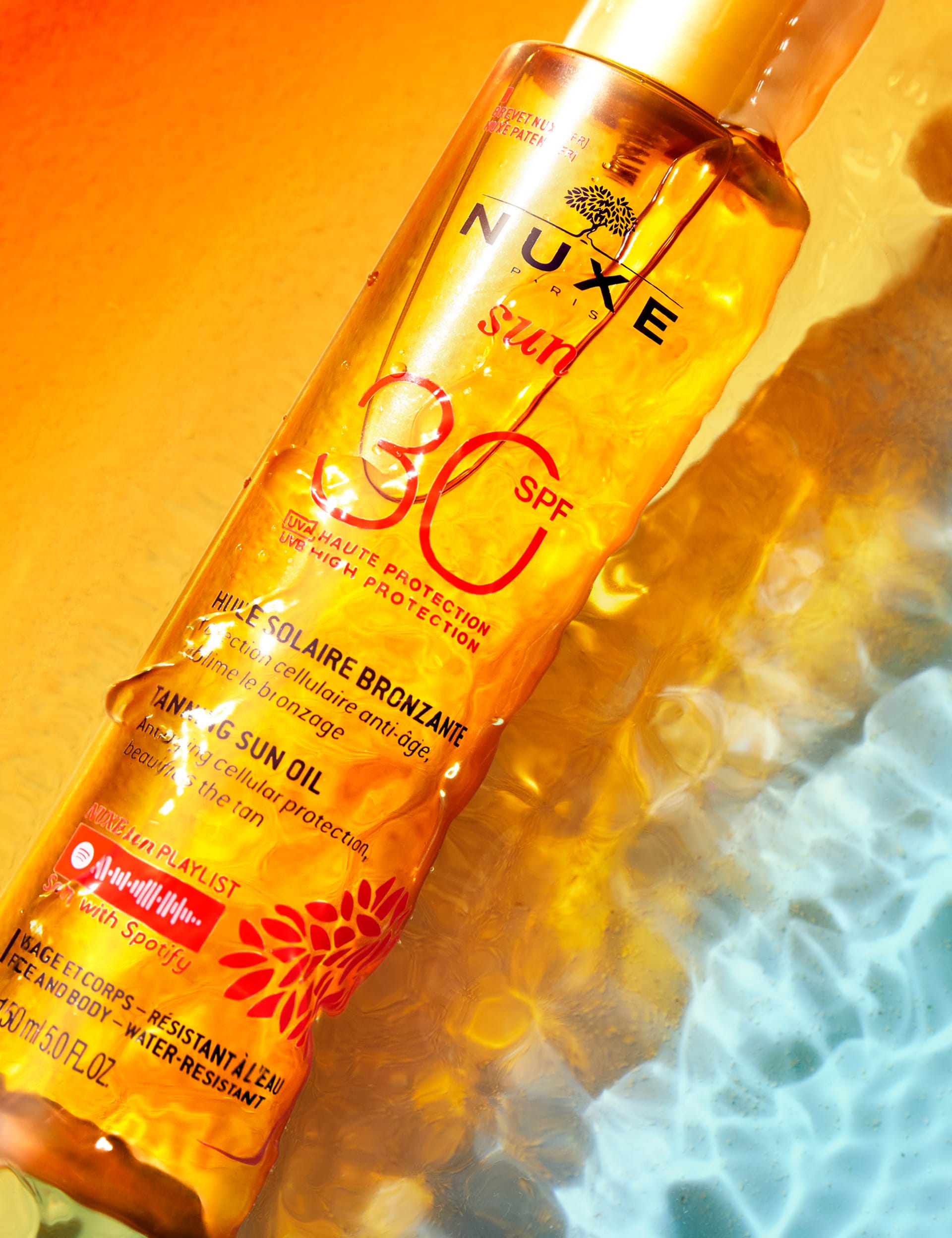 Nuxe Tanning Oil for Face & Body SPF30 150ml