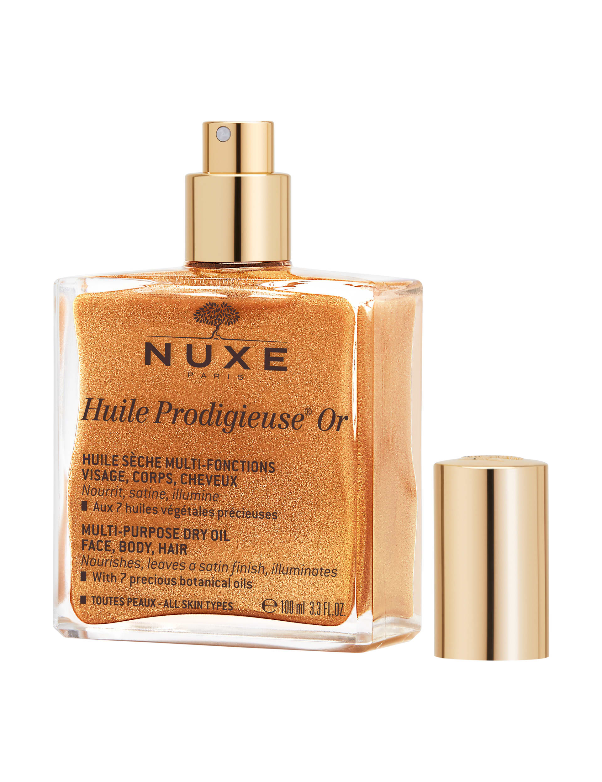 Nuxe Huile Prodigieuse Multipurpose Golden Shimmer Oil 100ml