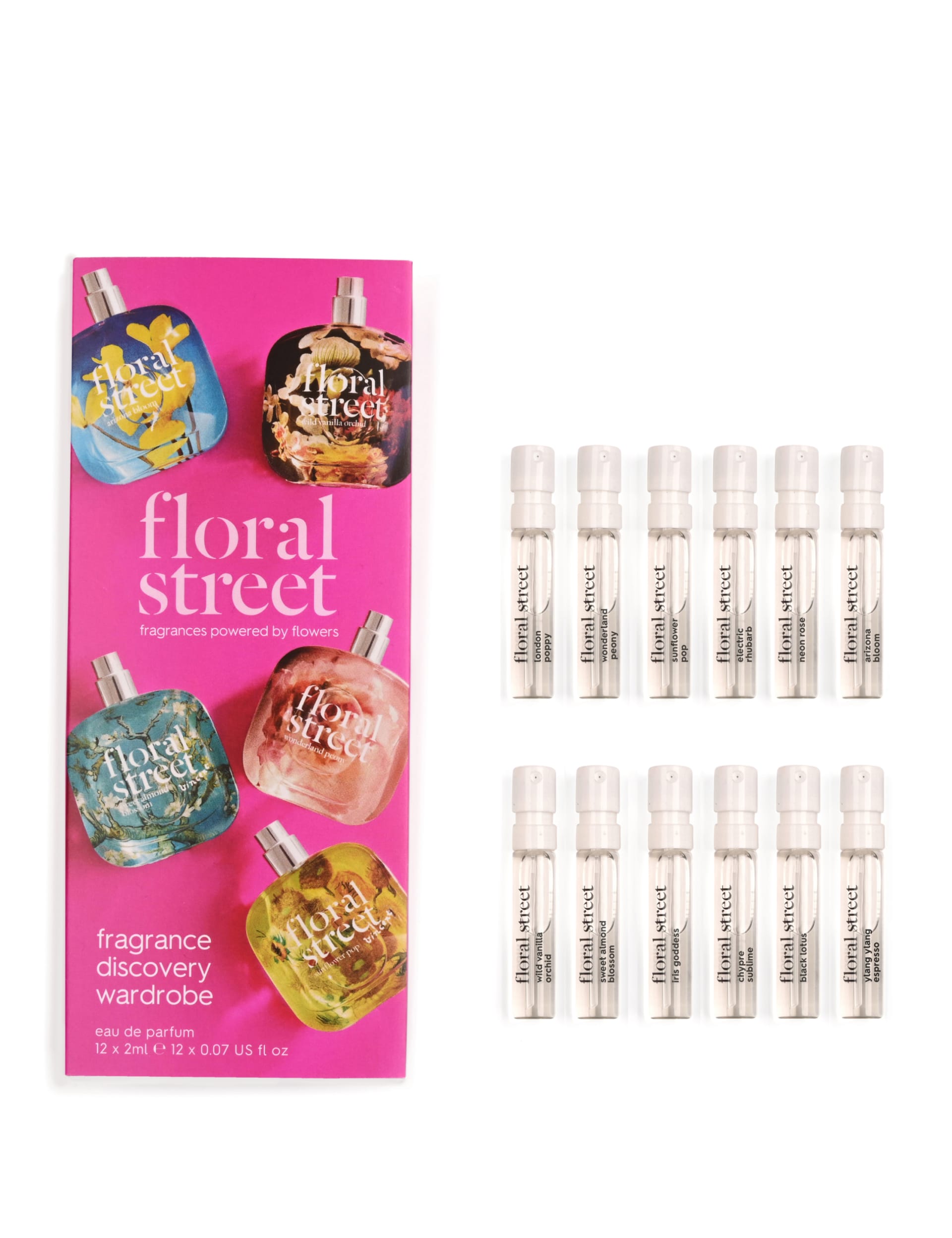 Floral Street Fragrance Discovery Wardrobe 12x2ml