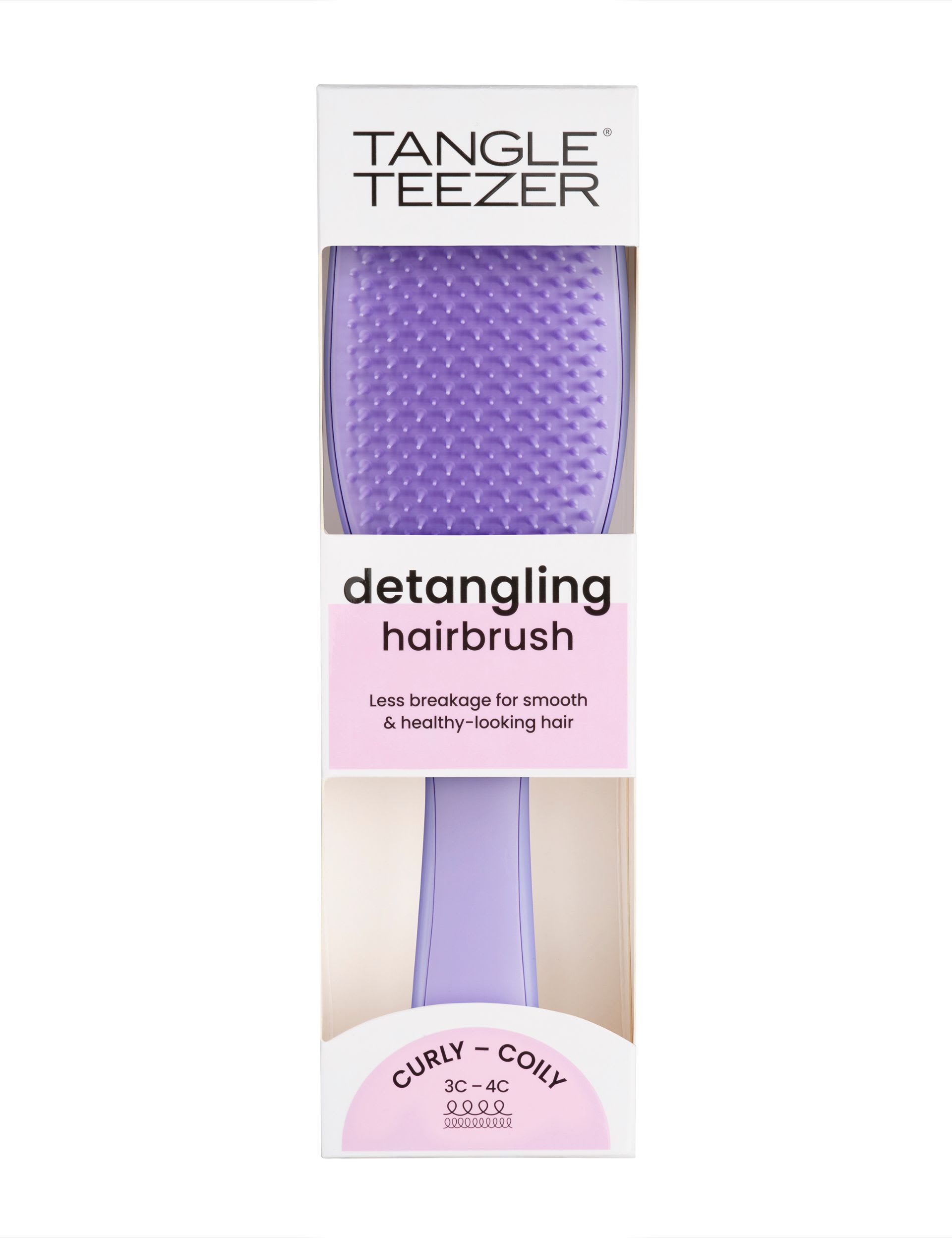 Tangle Teezer Women's The Ultimate Detangler Naturally Curly 90g - Purple, Purple