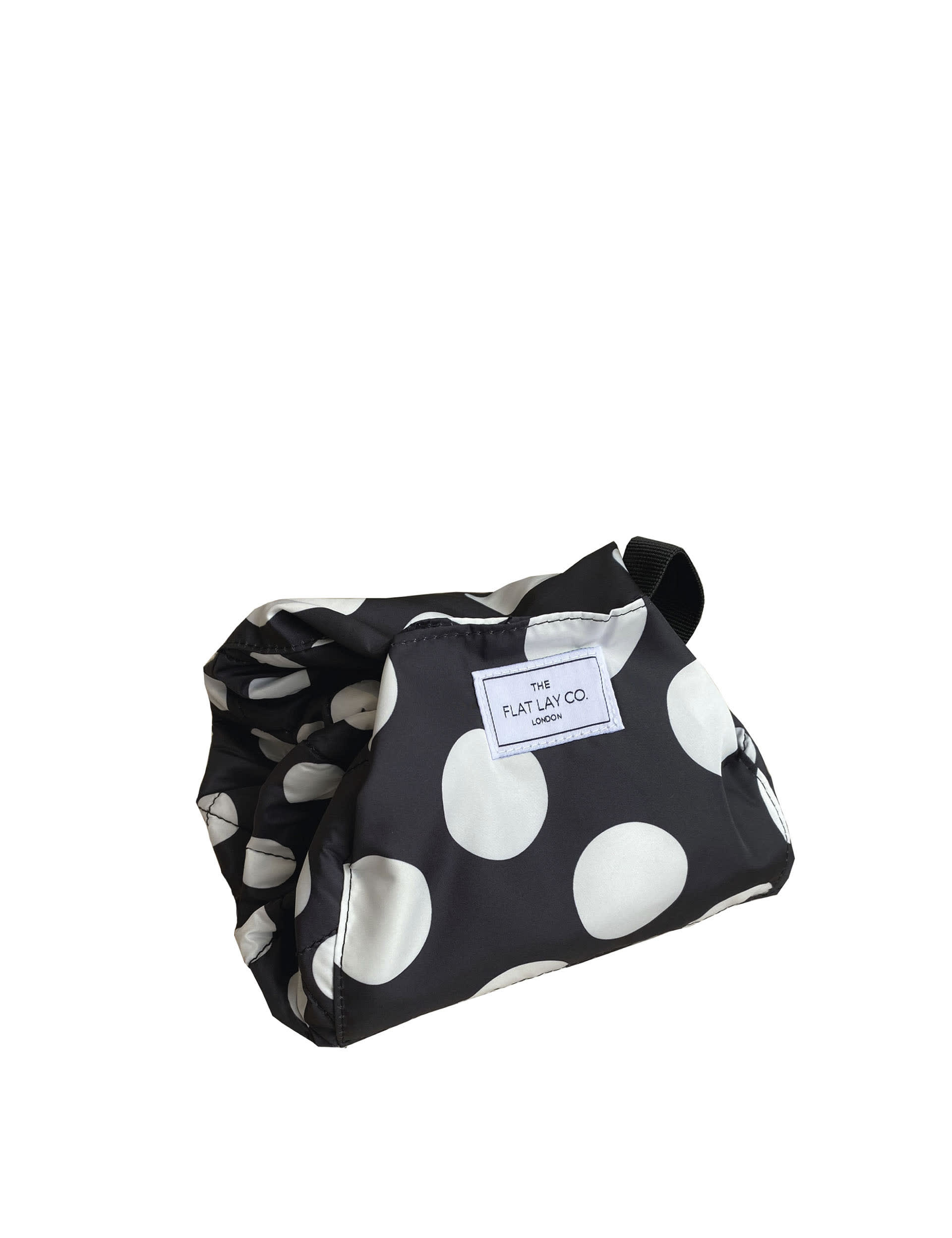 The Flat Lay Co. Women's Open Flat Makeup Bag In Double Spots