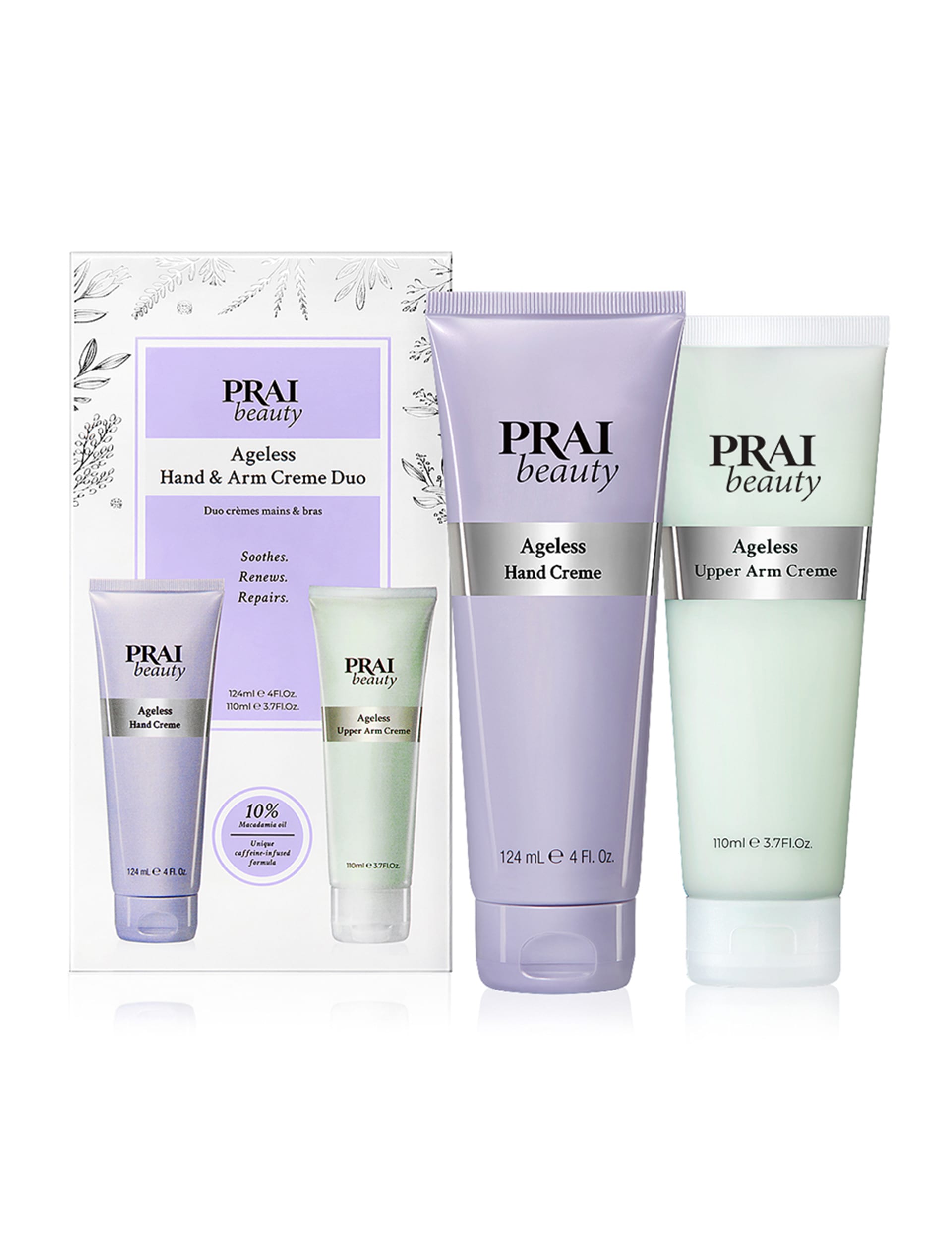 Prai Women's Ageless Hand & Upper Arm Crme Duo