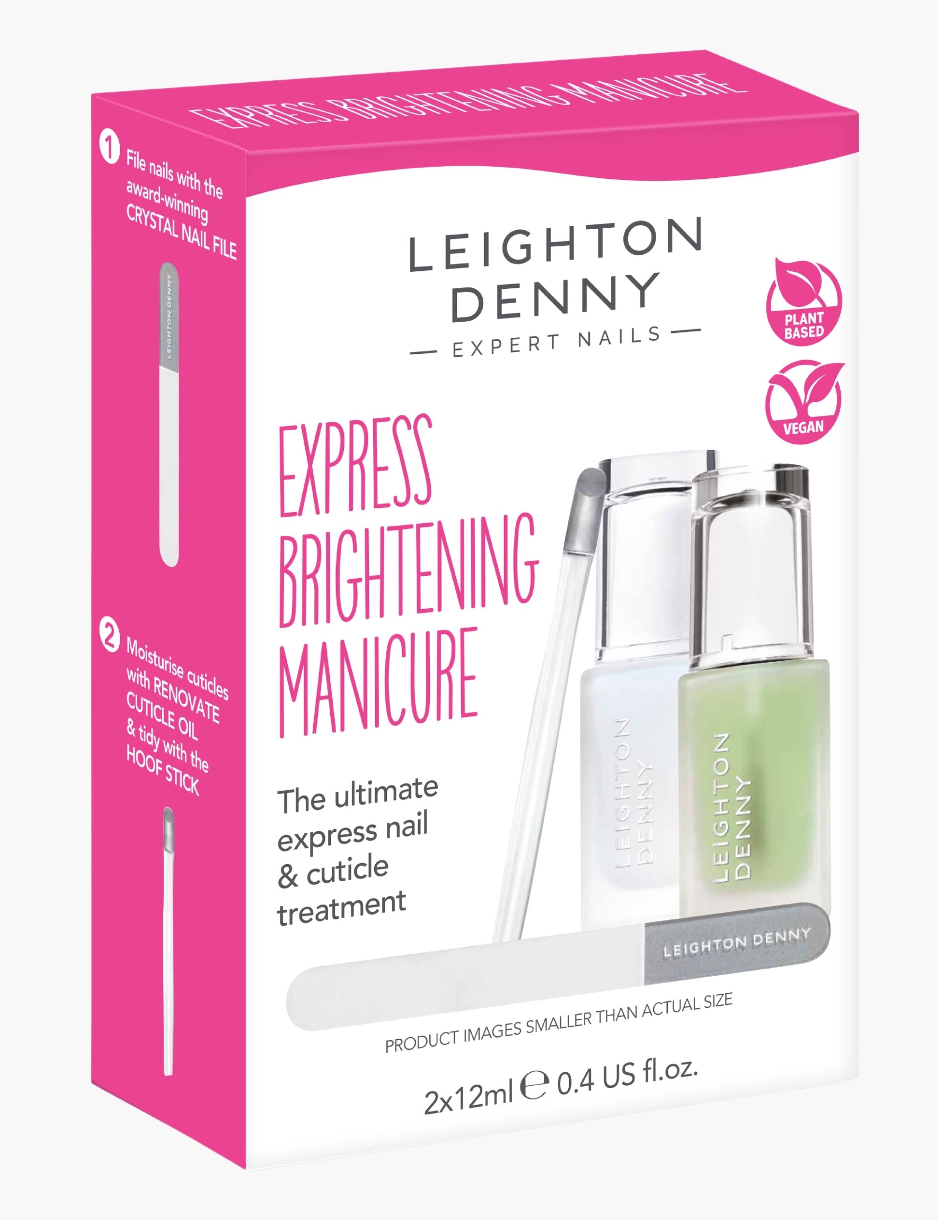 Leighton Denny Women's Express Brightening Manicure Set