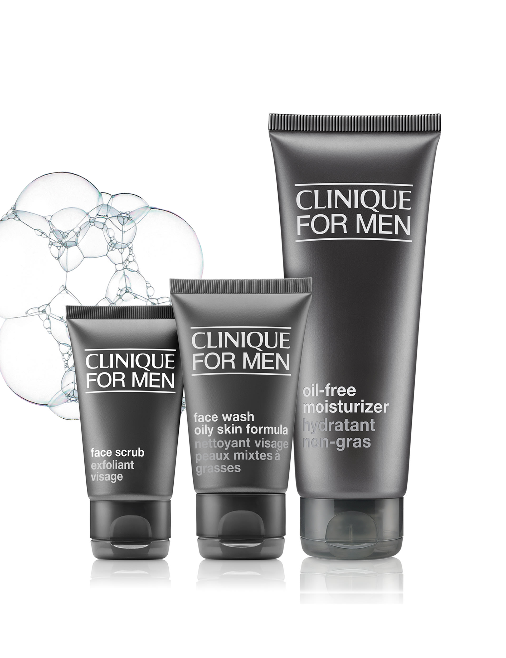 Clinique Daily Hydration: Men's Skincare Set for Oily Skin