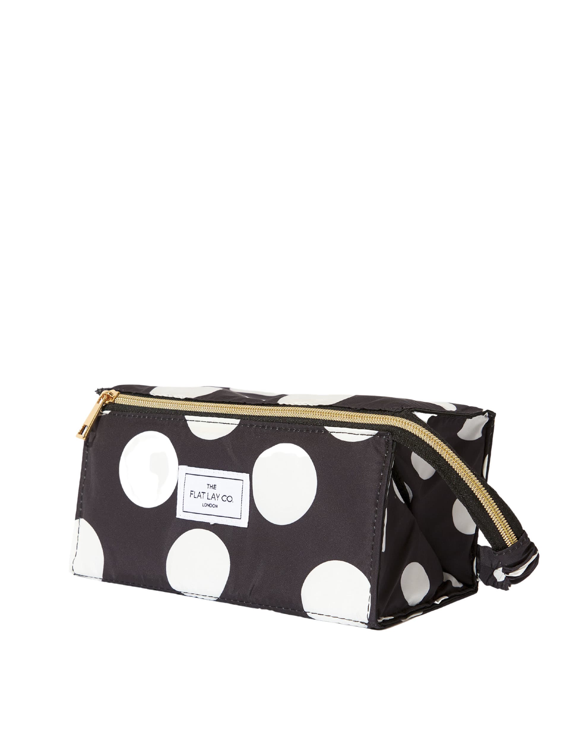 The Flat Lay Co. Women's Makeup Box Bag in Double Spots