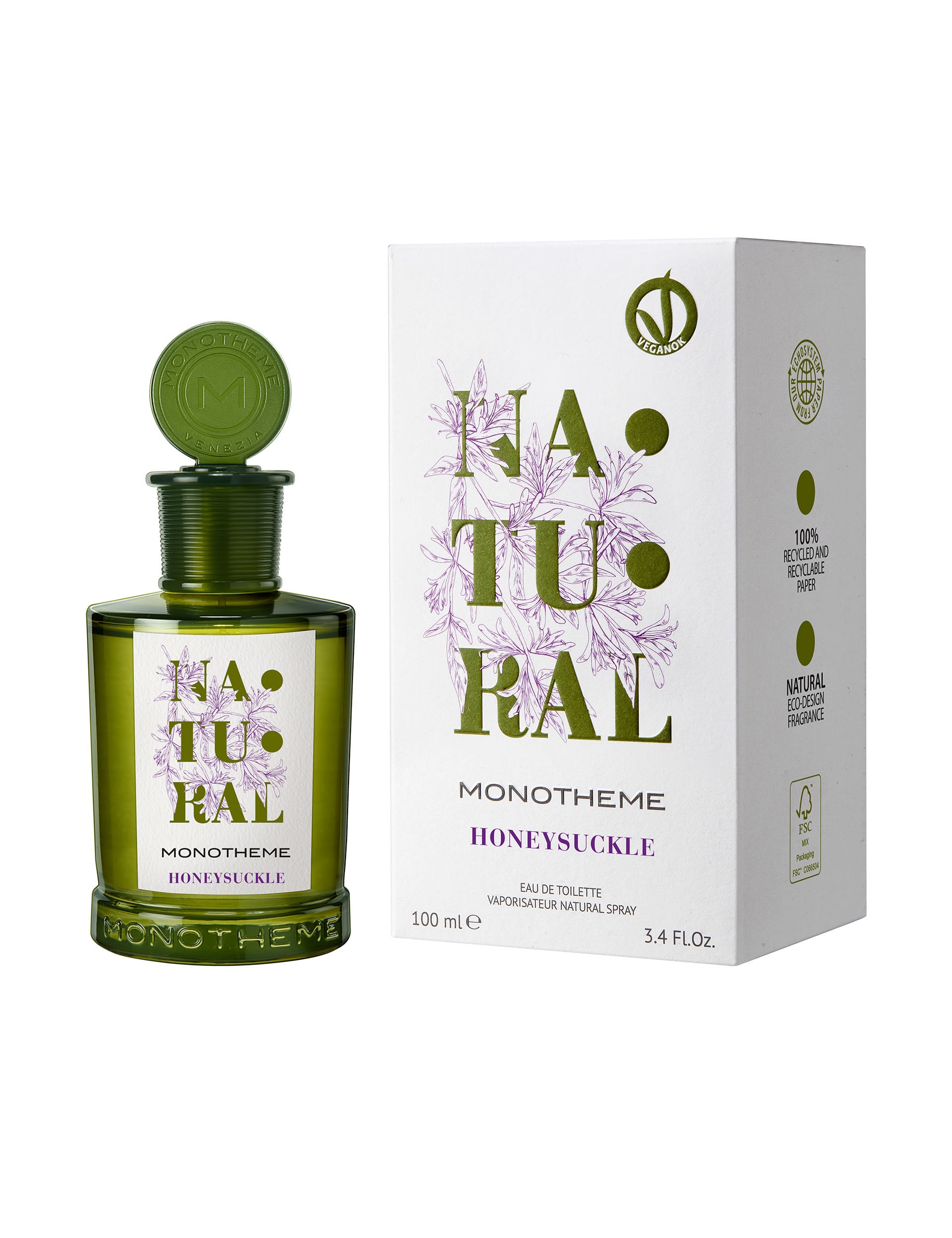 Monotheme Honeysuckle Eau De Toilette 100ml