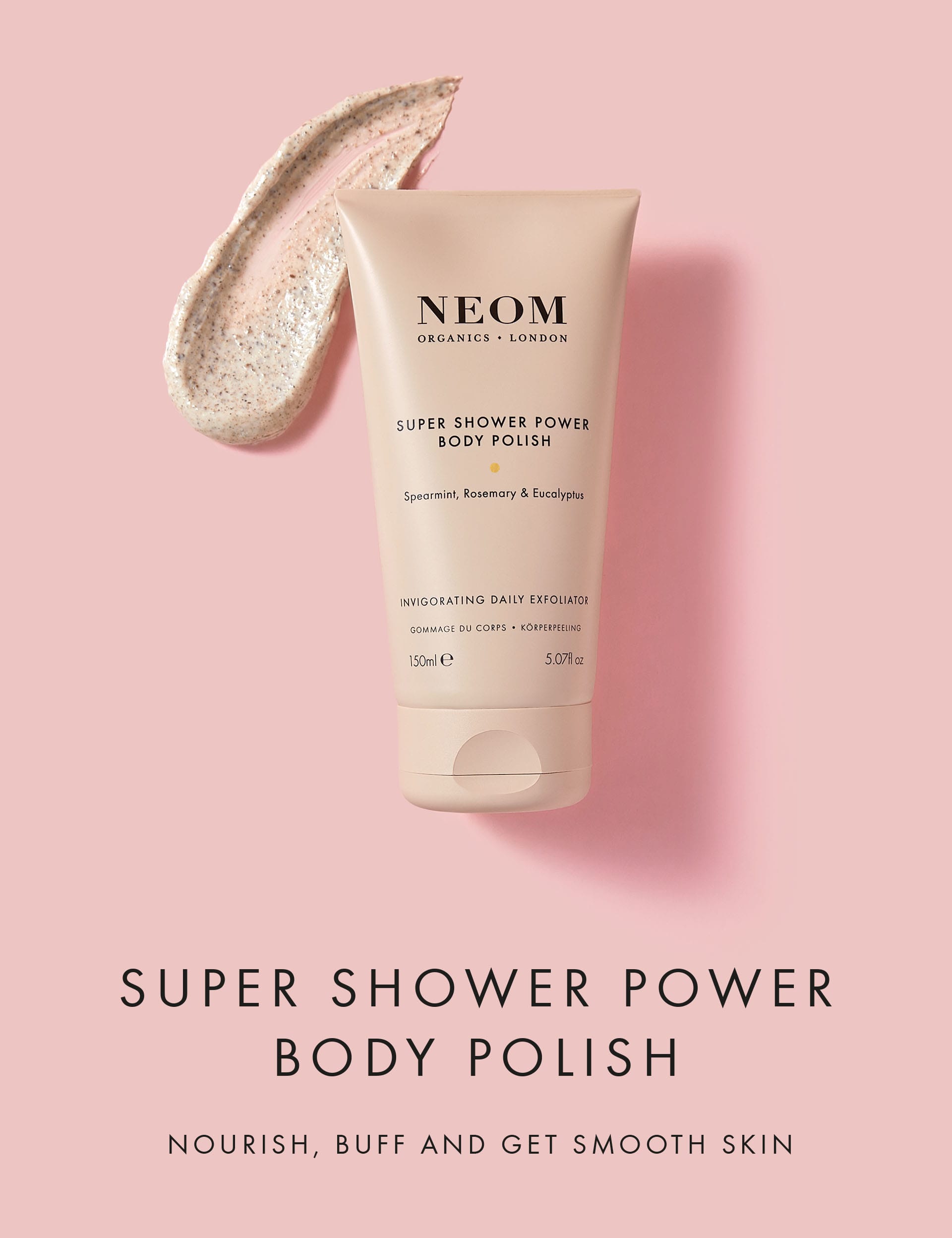 Neom Wellbeing Super Shower Power Body Polish 150ml