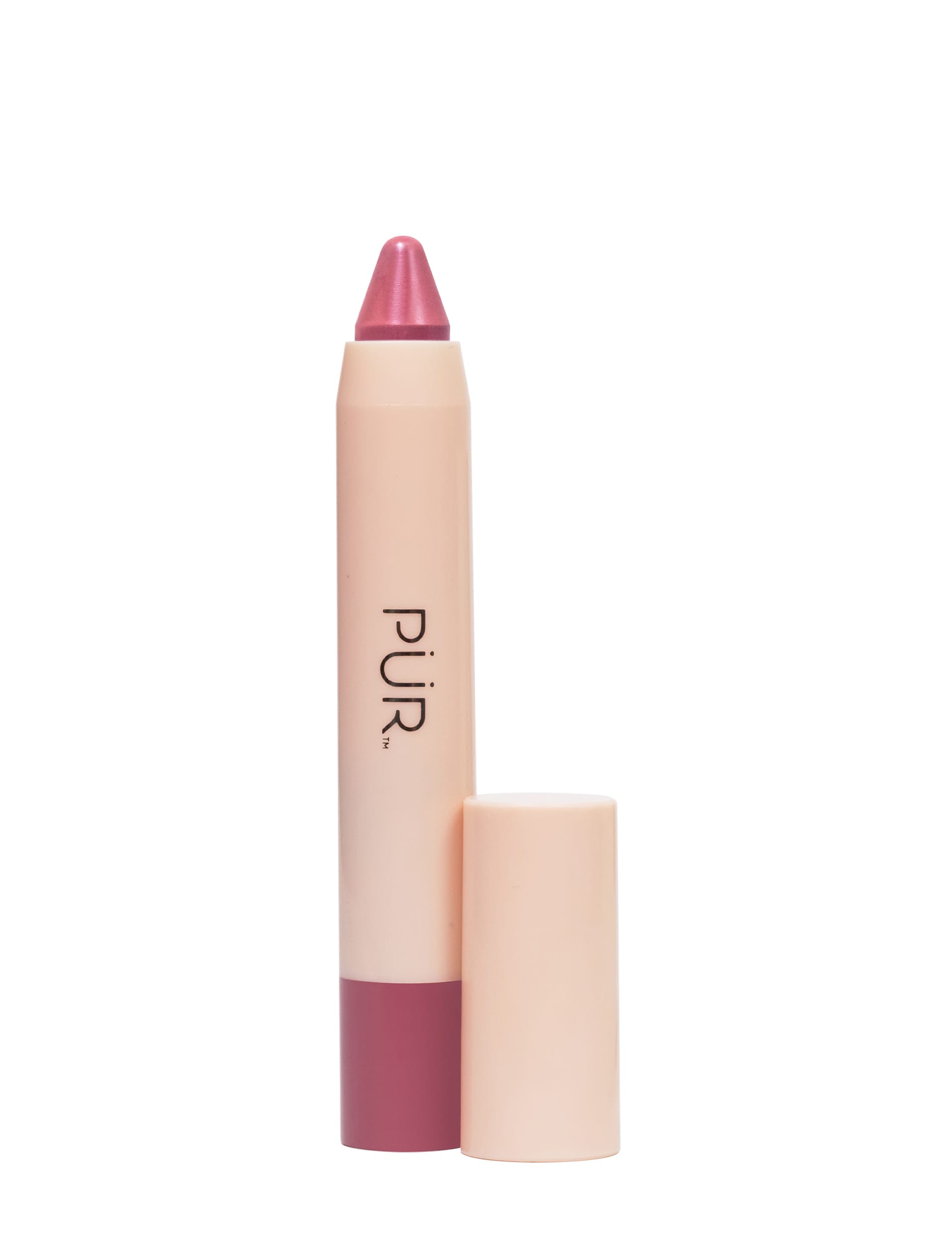 Pur Women's PUR Silky Pout Creamy Lip Chubby - Raspberry Spritz 3g - Dusky Rose, Light Pink,Dusky Ro