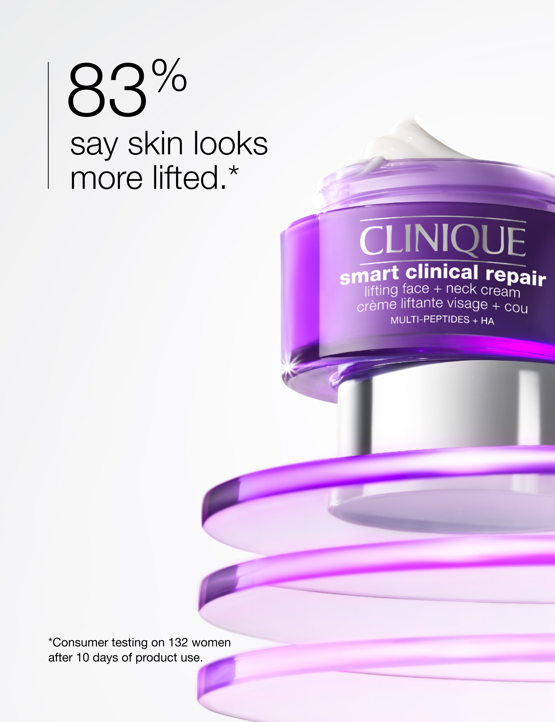 Clinique Women's Clinique Smart Clinical Repair Lifting Face + Neck Cream 50ml