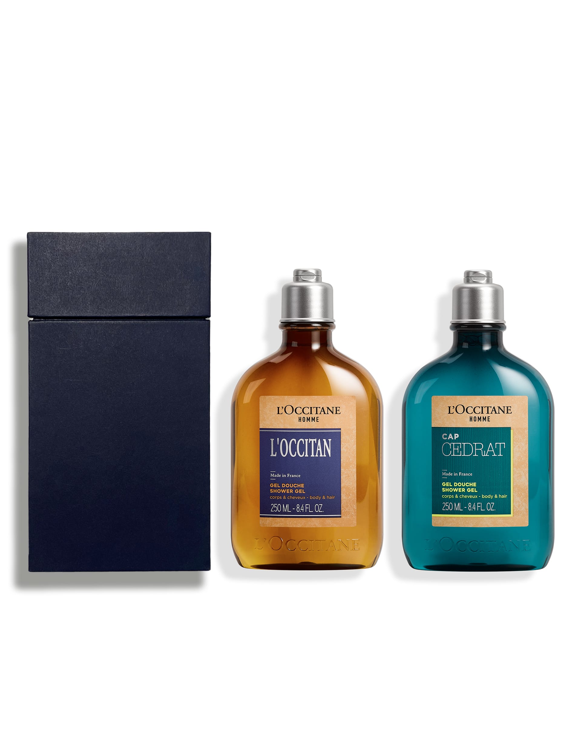 L'Occitane Men's shower essentials