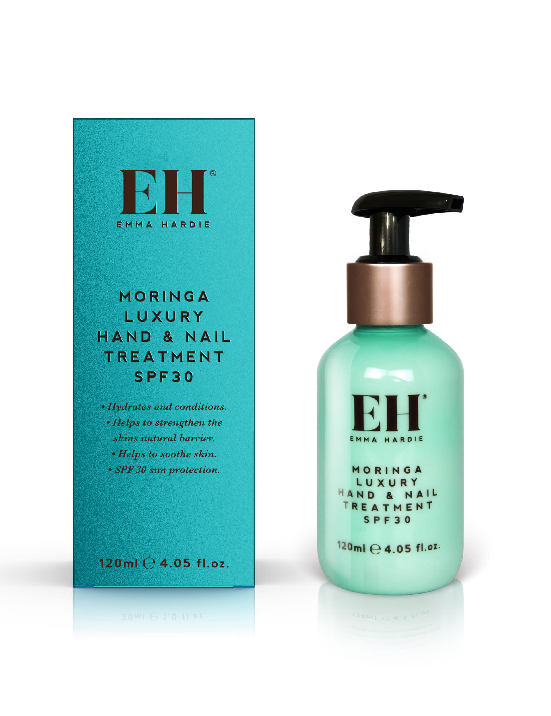 Emma Hardie Moringa Luxury Hand & Nail Treatment Cream SPF30 120ml