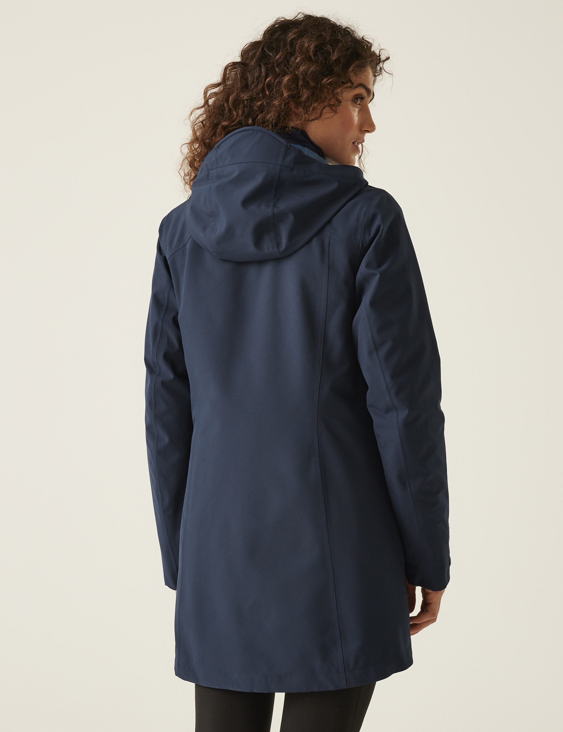 Regatta Women's Denbury V Waterproof Padded 3 in 1 Coat - 10 - Navy, Black,Navy