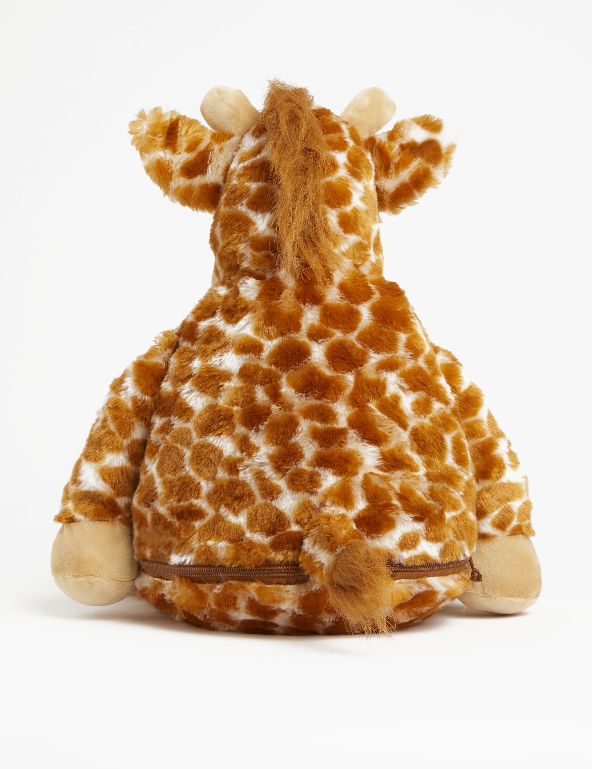 Alphabet Personalised Soft Plush Giraffe - Orange Mix, Orange Mix