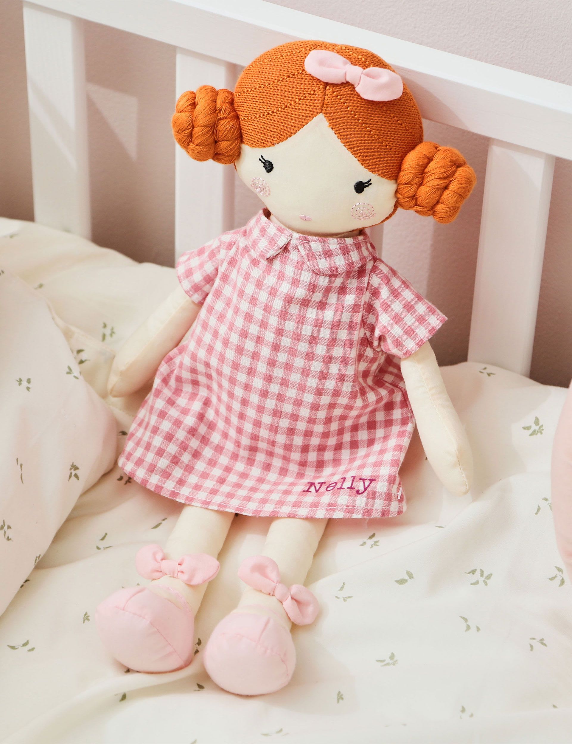 My 1St Years Personalised My 1st Doll With Red Hair - Pink, Pink