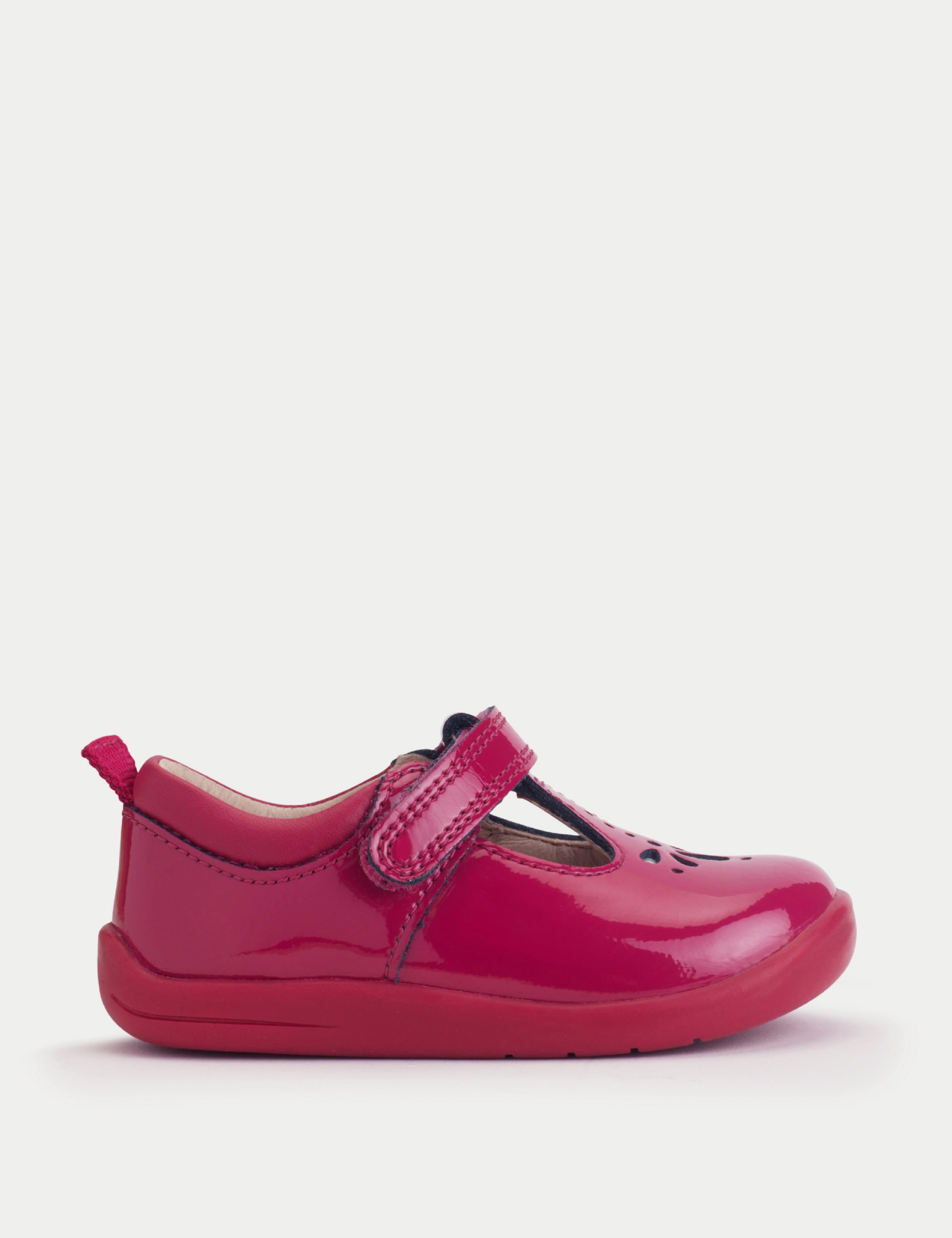 Start-Rite Kids Patent Leather Shoes (4 Small - 8 Small) - 7.5 SWDE - Red, Red