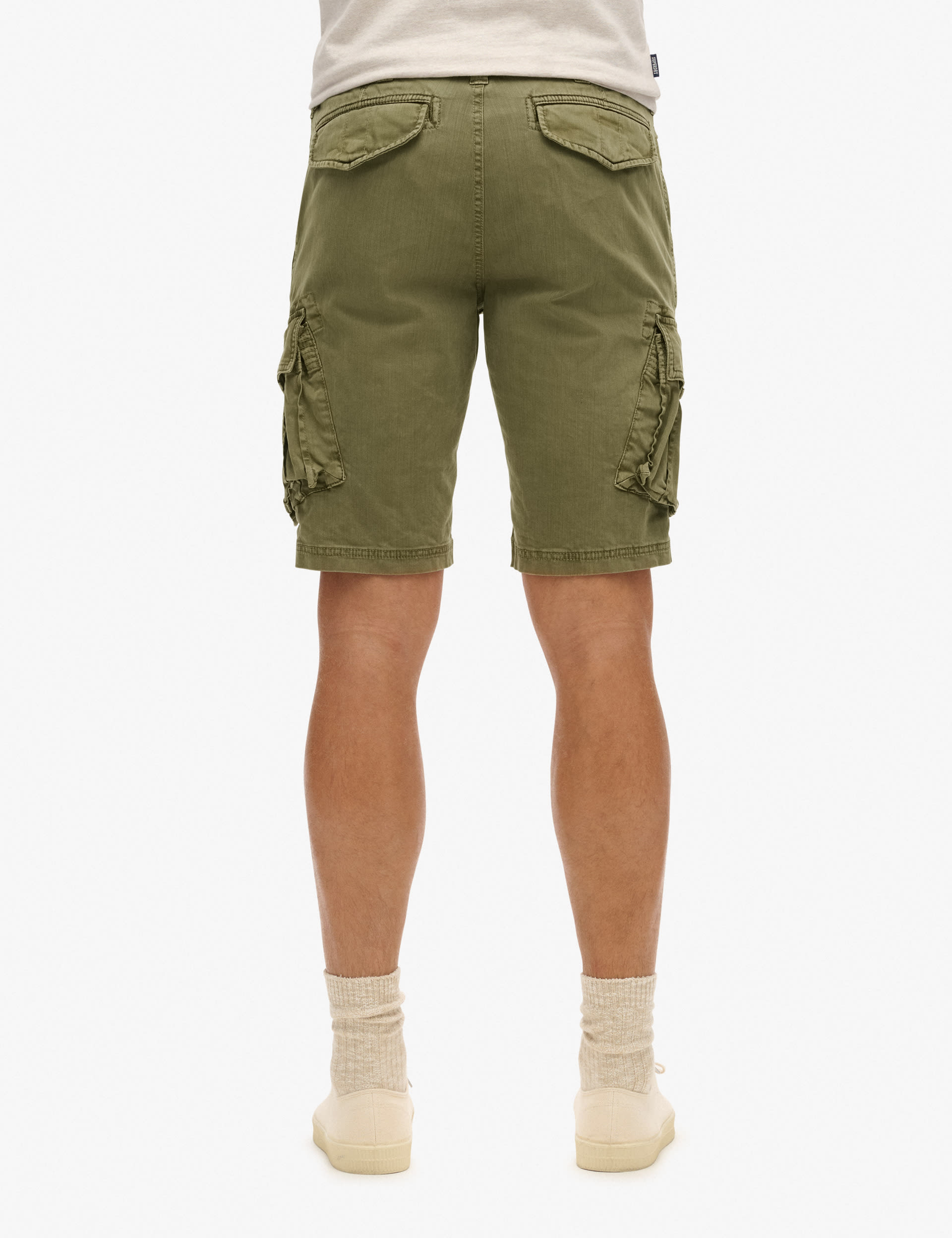 Superdry Men's Regular Fit Cargo Shorts - 32 - Green, Green